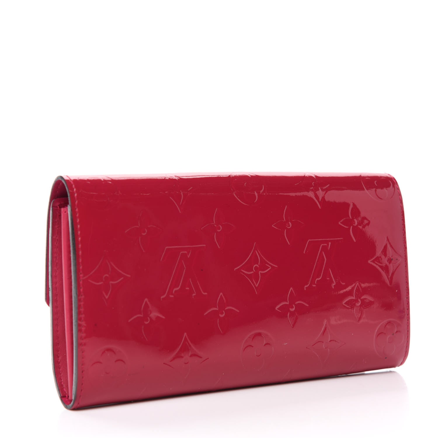 Louis Vuitton Vernis Sarah Wallet Fuchsia 3 of 7