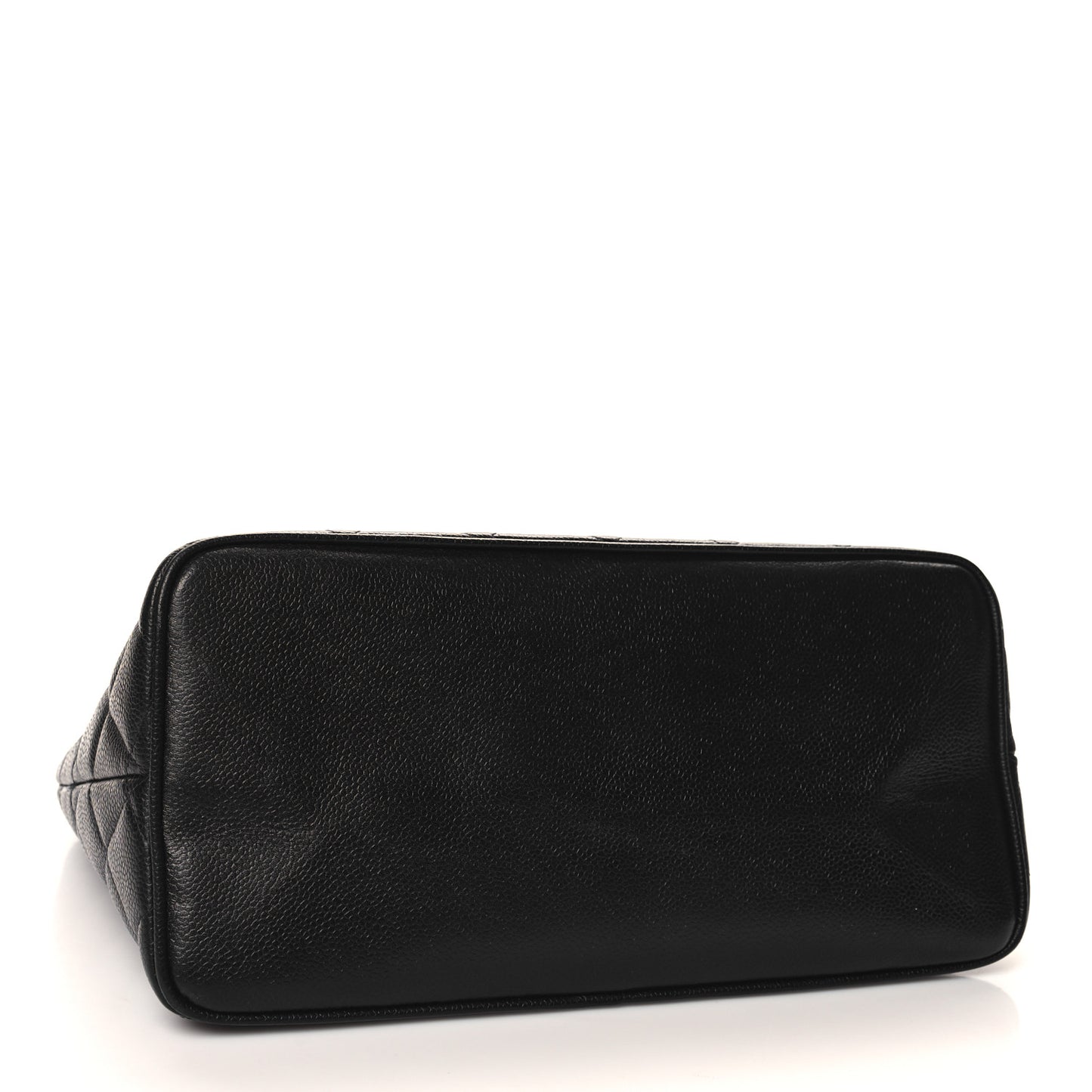 Caviar Quilted Medallion Tote Black