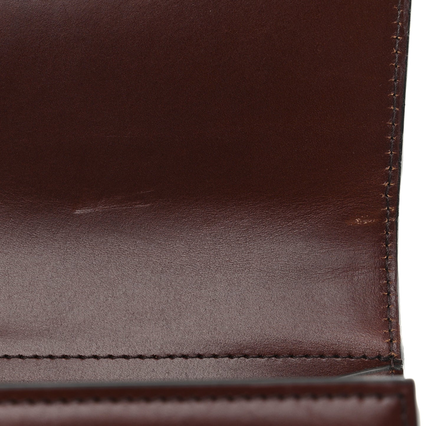 Smooth Calfskin Le Grand Bambino Dark Brown