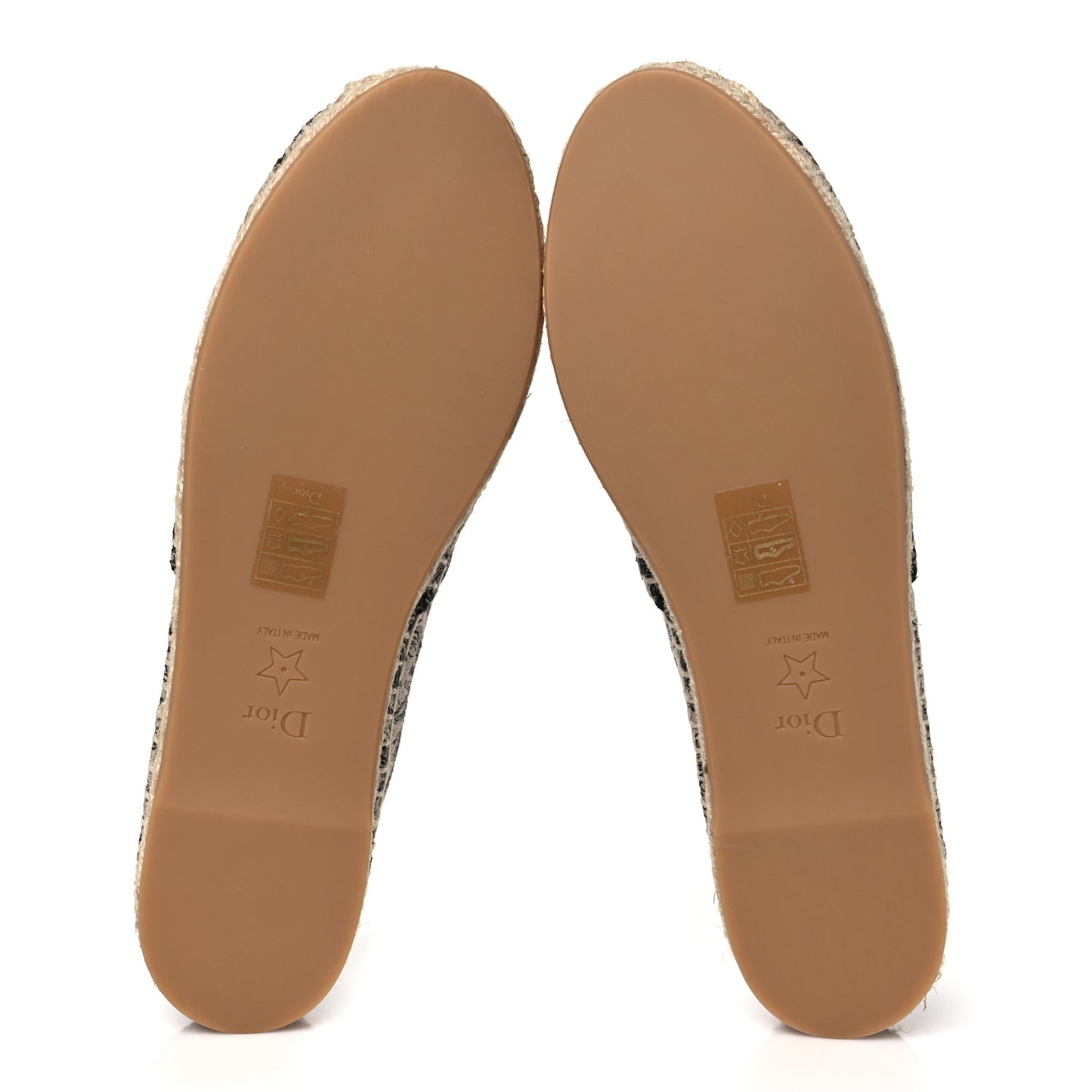 Embroidered Toile De Jouy Granville Espadrille 38 Hazelnut Black