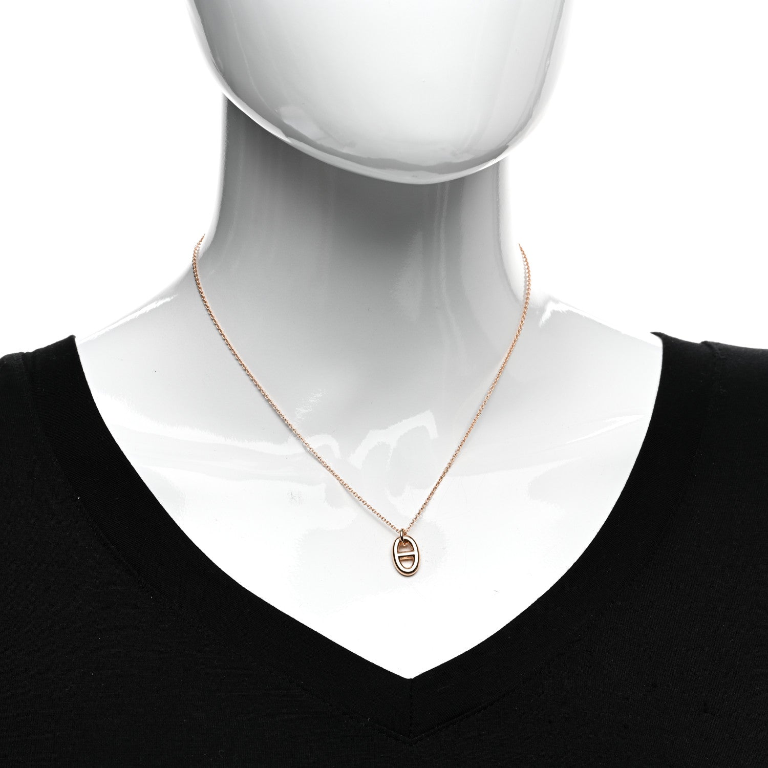 Hermes 18K Rose Gold PM Farandole Pendant Necklace 2 of 5