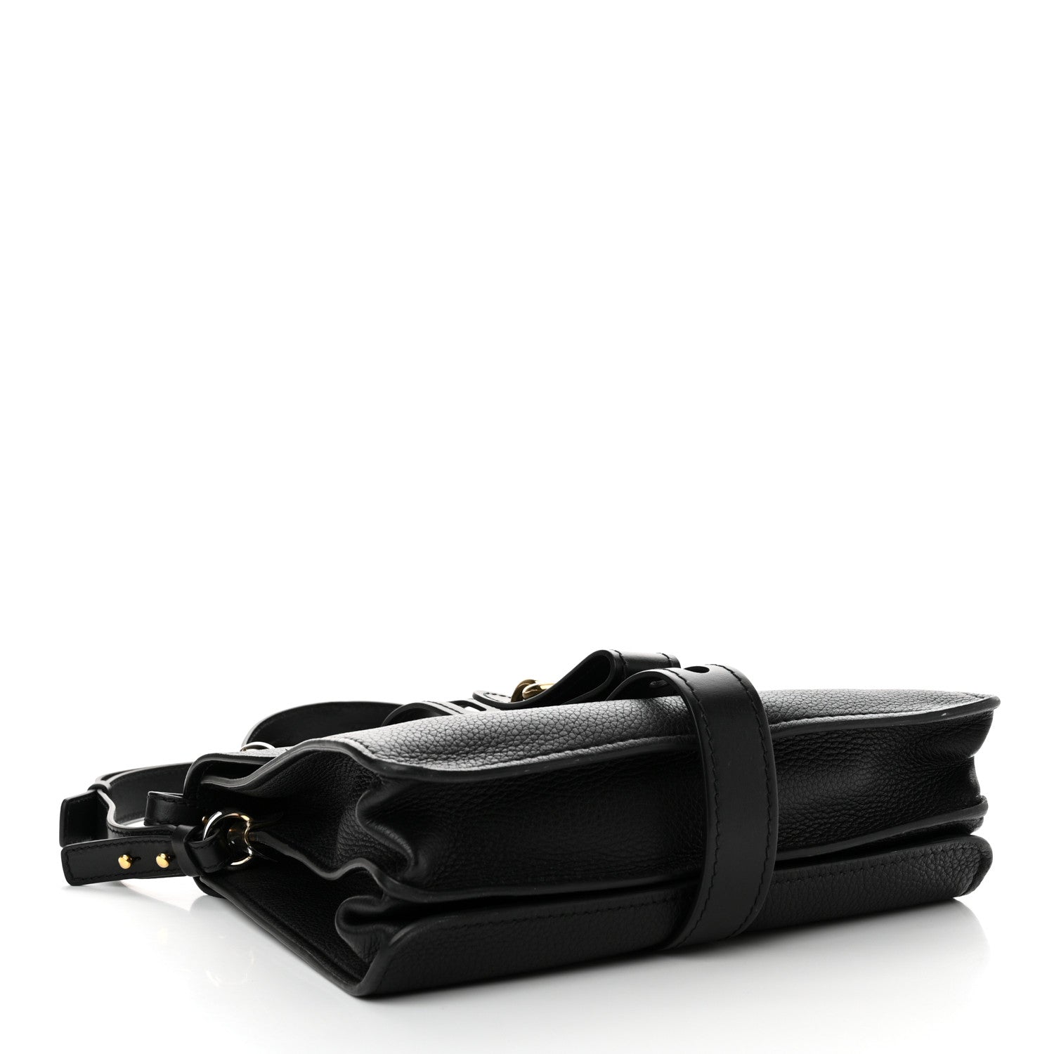 Chloe Grained Calfskin Medium Aby Day Shoulder Bag Black 4 of 11