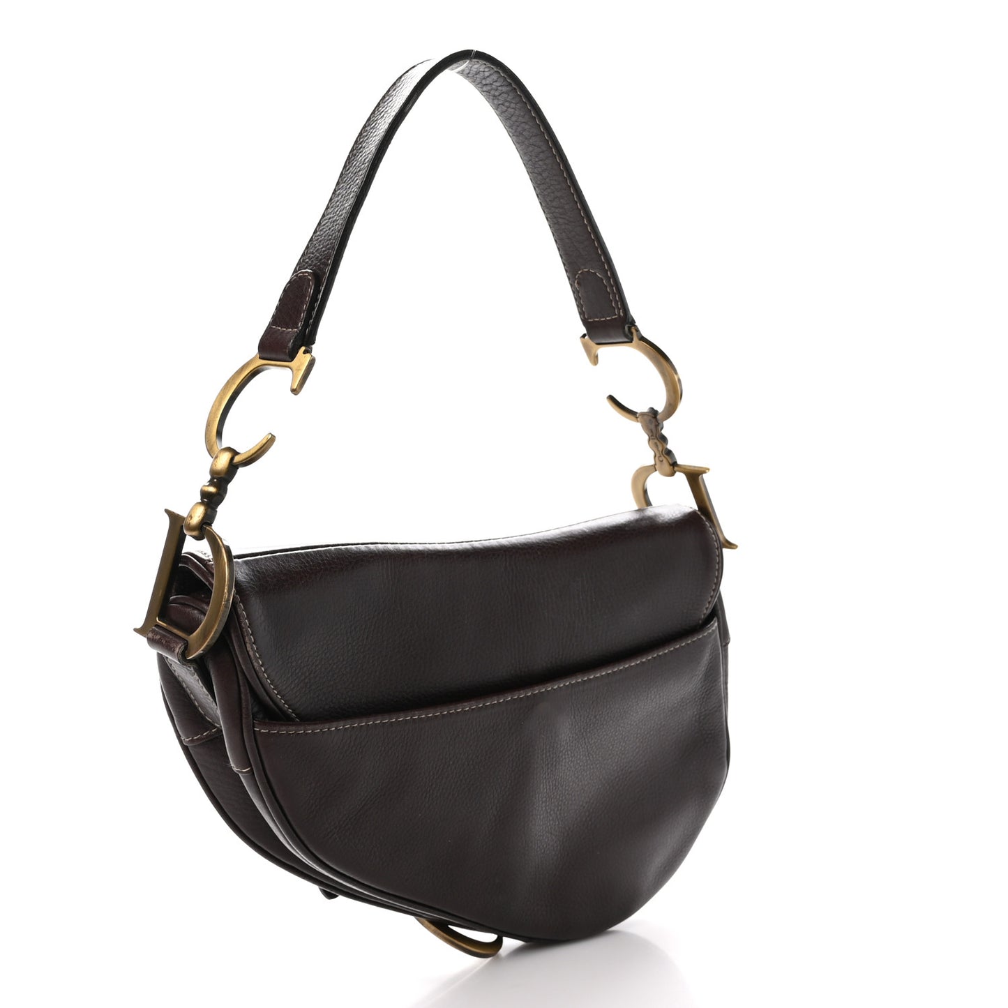 Calfskin Saddle Bag Brown