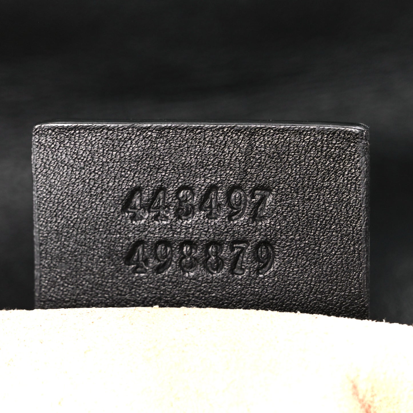 Calfskin Matelasse Studded Small Pearly GG Marmont Shoulder Bag Black