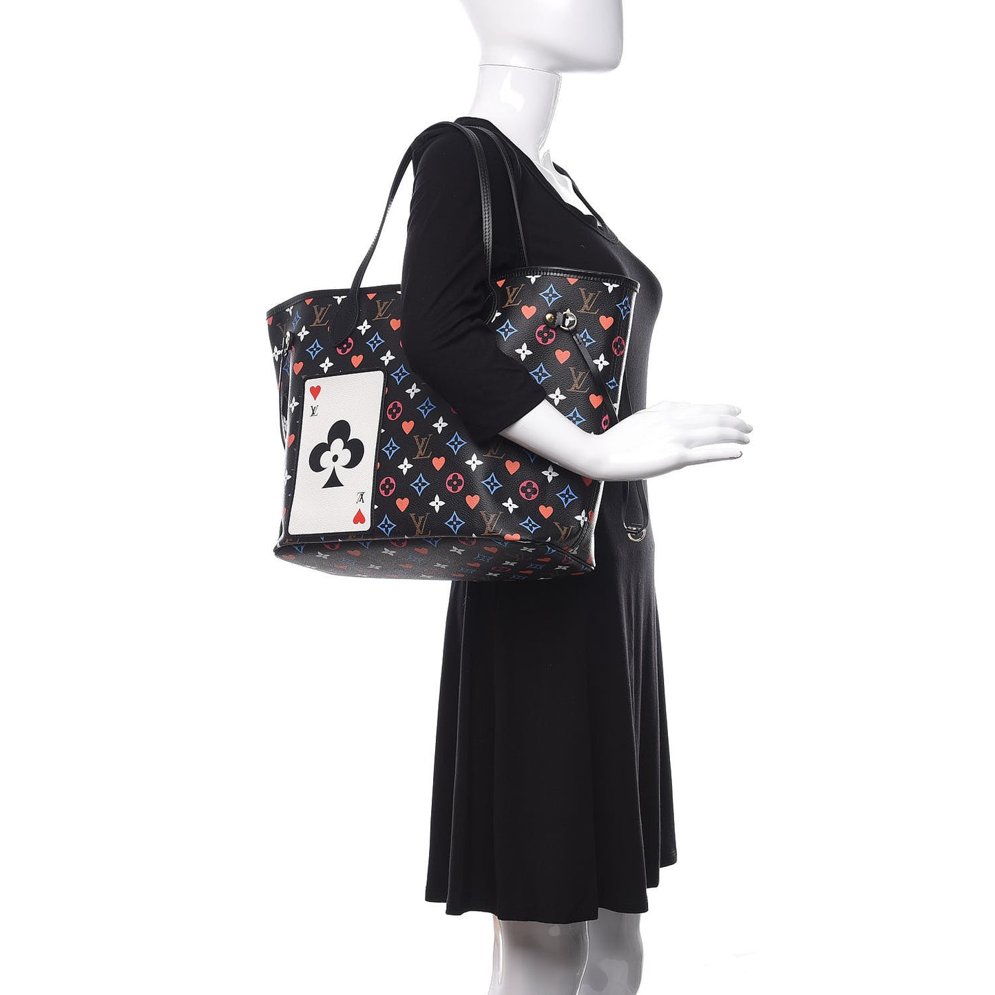 Game On Neverfull MM Black