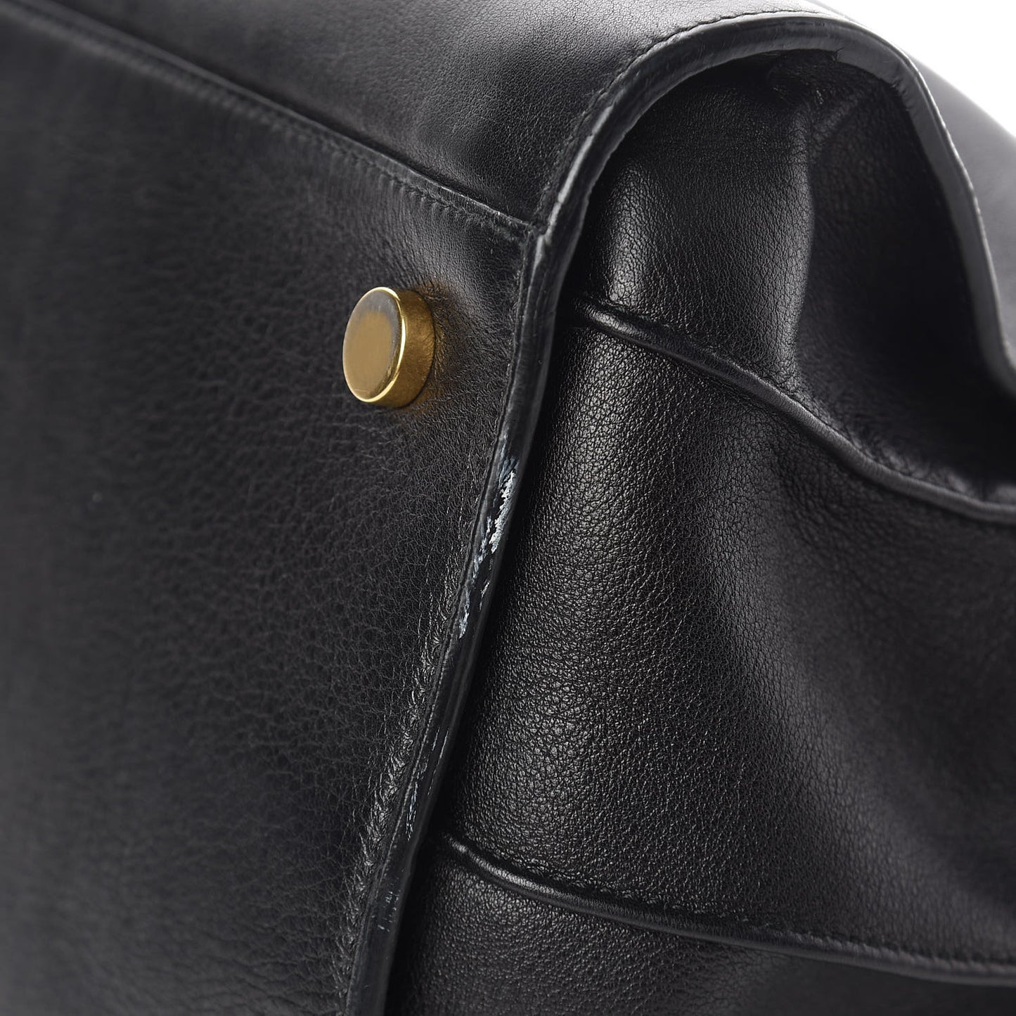 Calfskin Large Sac De Jour Carryall Black