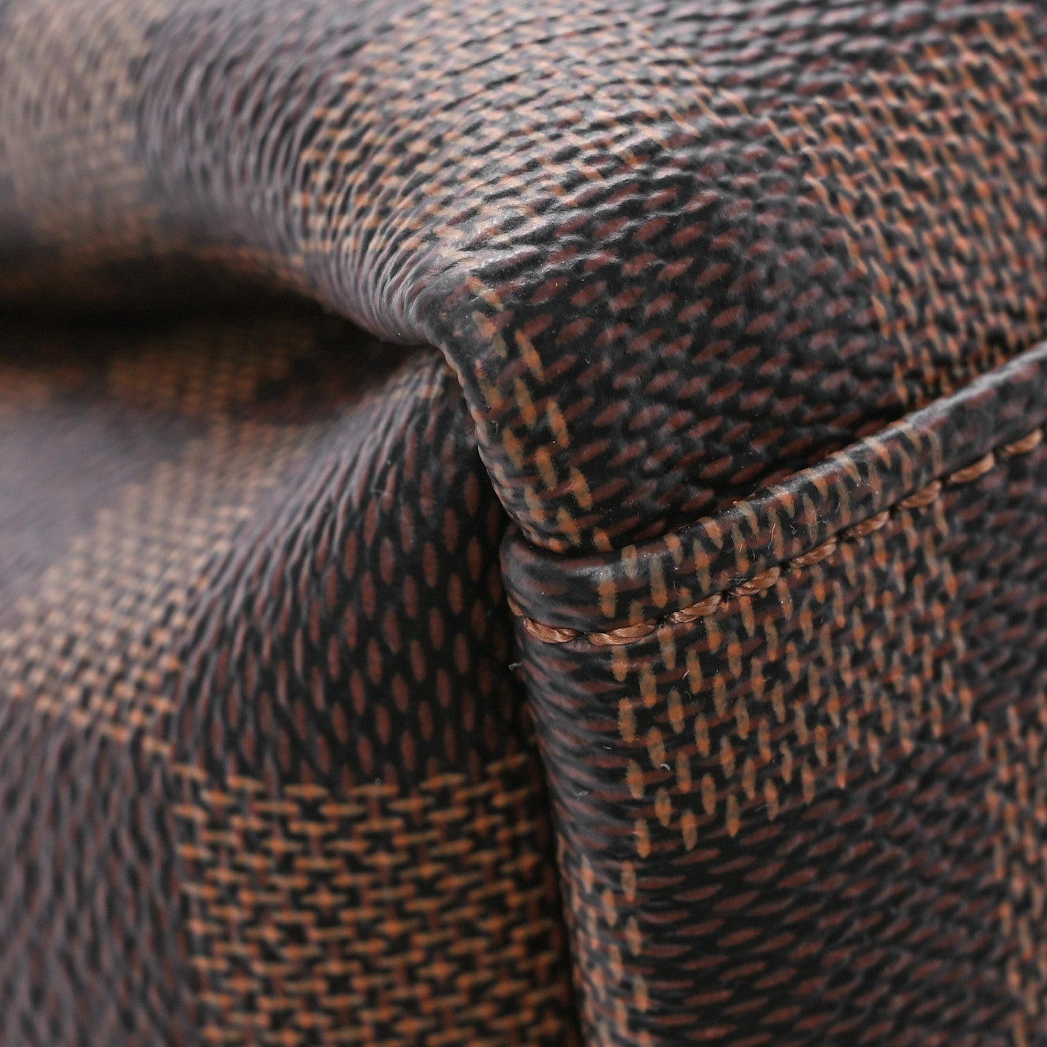 Louis Vuitton Damier Ebene Odeon Tote MM Black 10 of 13