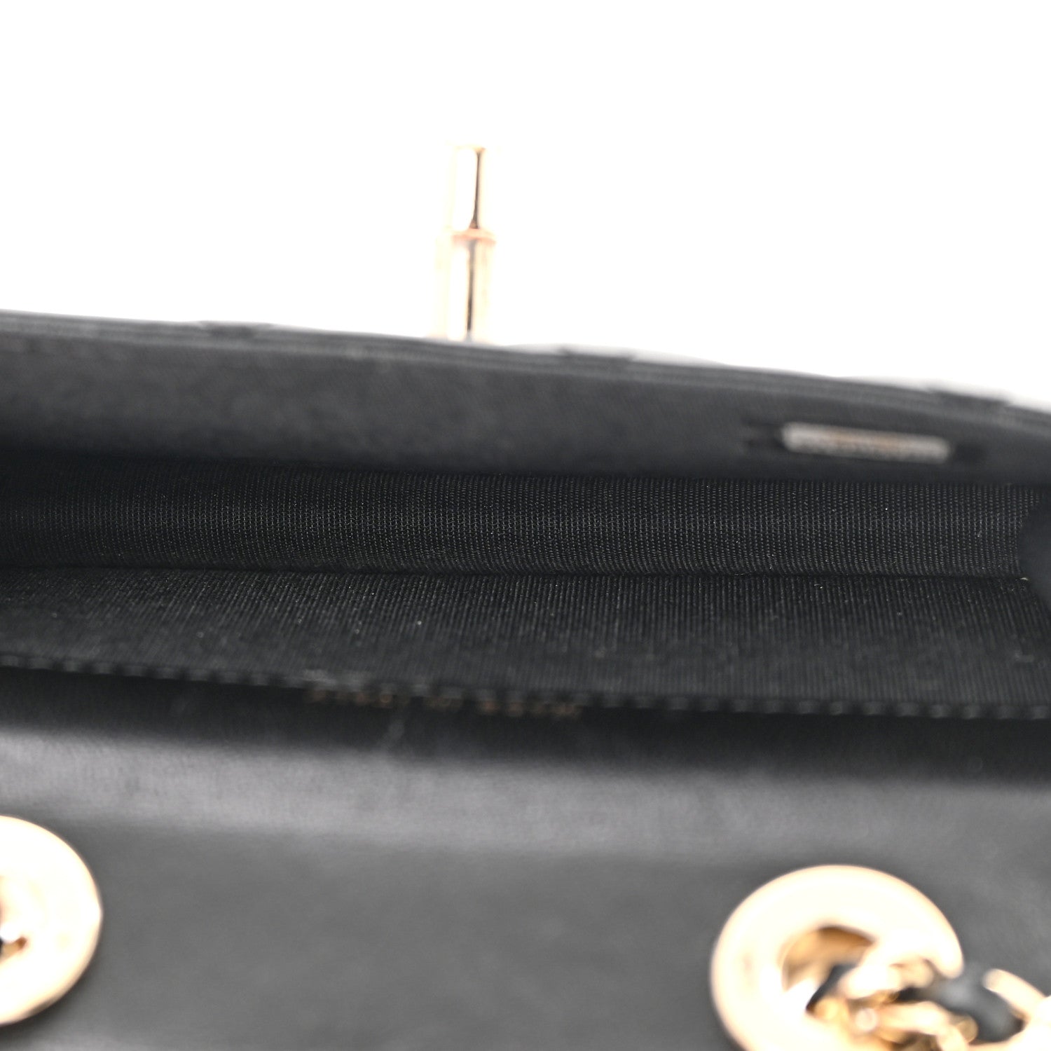 Chanel Lambskin Quilted Trendy CC Card Holder On Chain Black 5 of 11