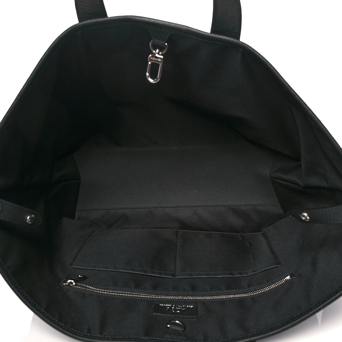 X NIGO Taurillon Duck Trolley Tote Black