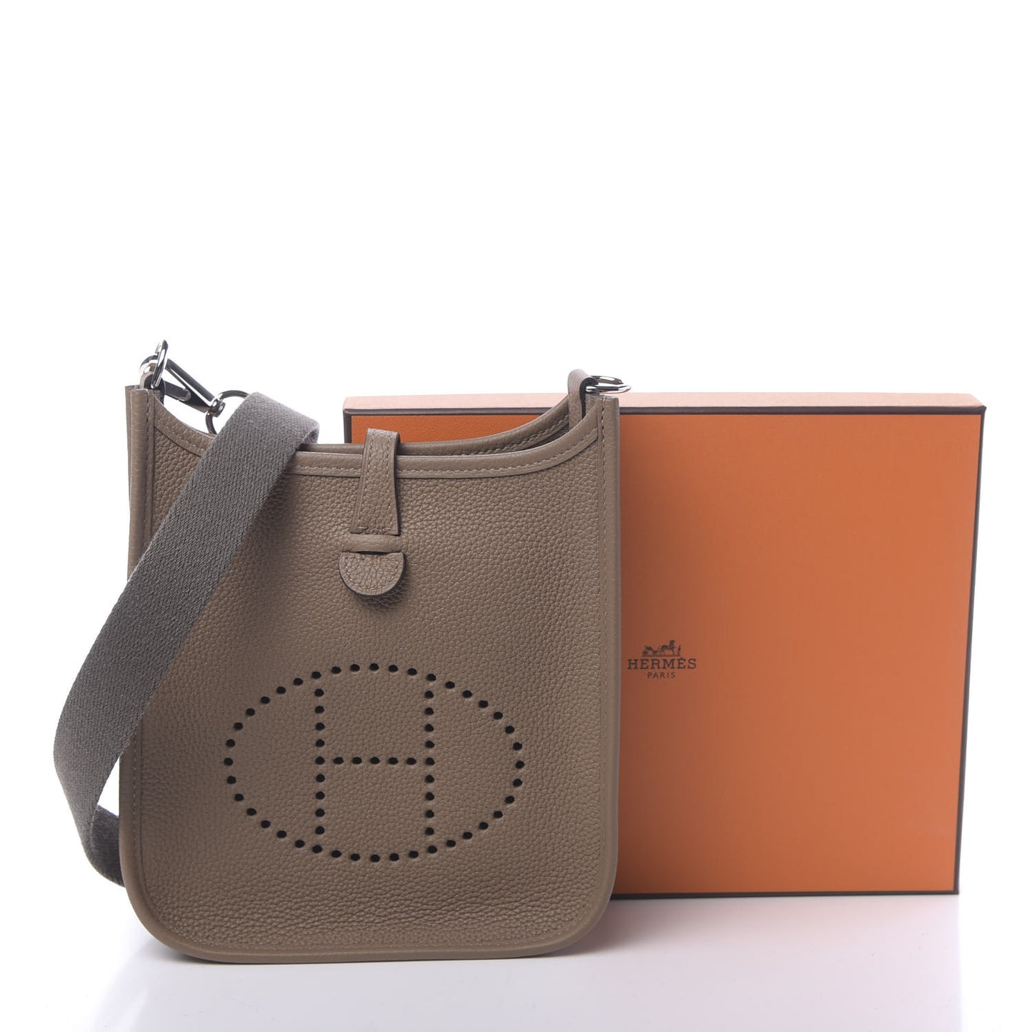 Taurillon Clemence Amazone Evelyne TPM Beige De Weimar Gris Etain