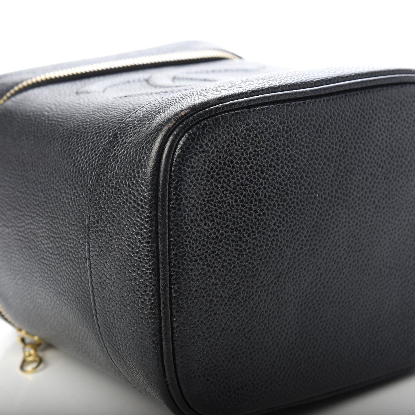 Caviar Cosmetic Vanity Bag Black