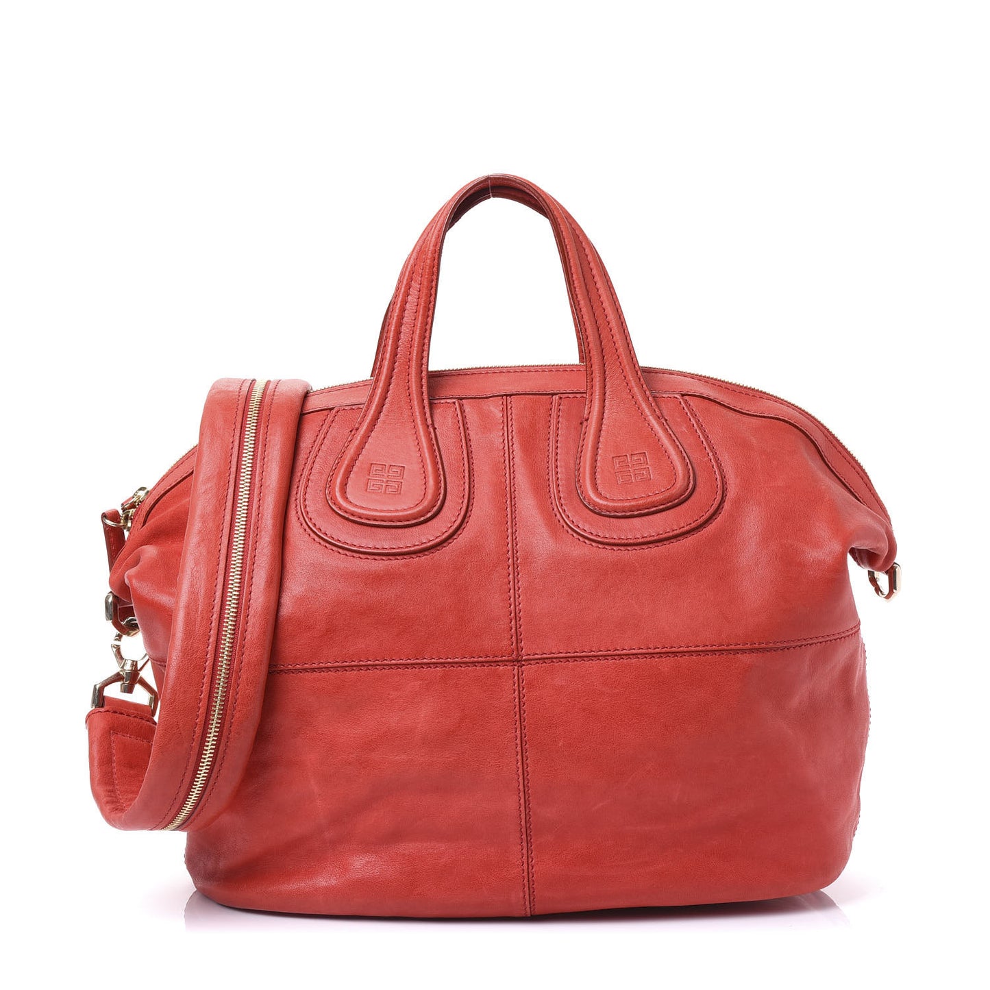 Lambskin Small Nightingale Red