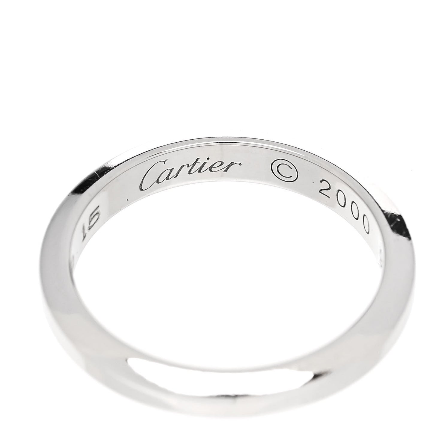 Platinum 3mm Declaration Wedding Band Ring 49 5