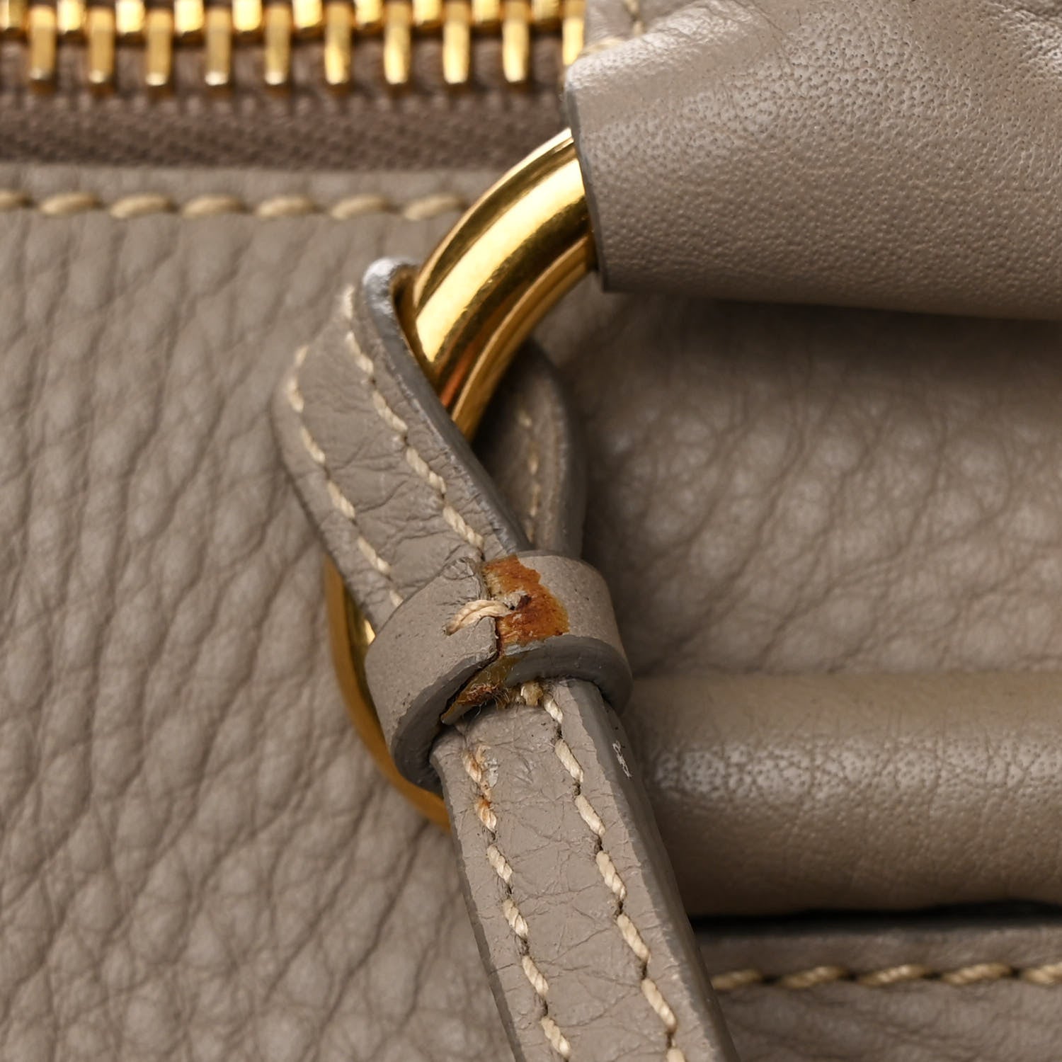 Prada Vitello Daino Tote Pomice 11 of 14