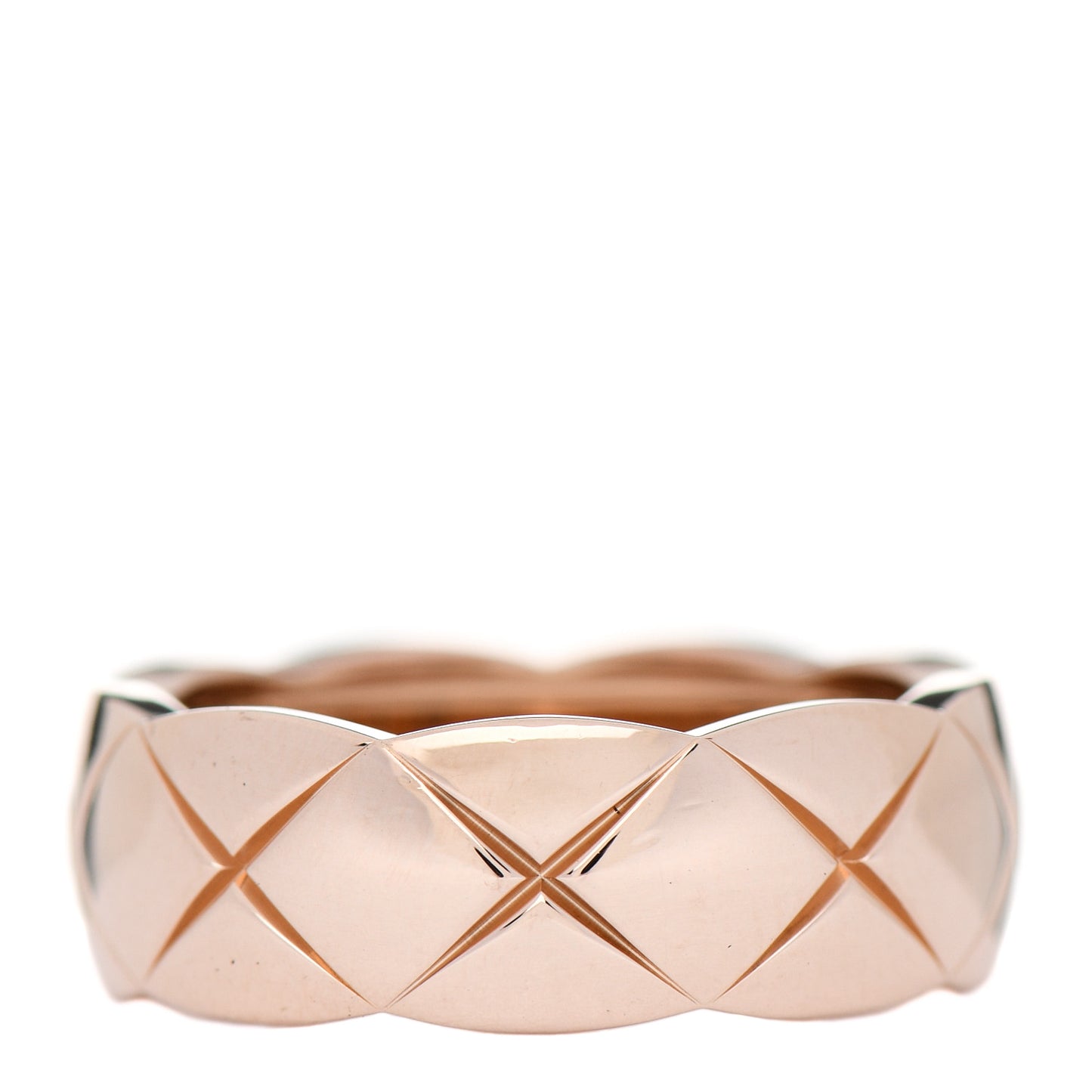 18K Beige Gold Small Coco Crush Ring 51 5.75