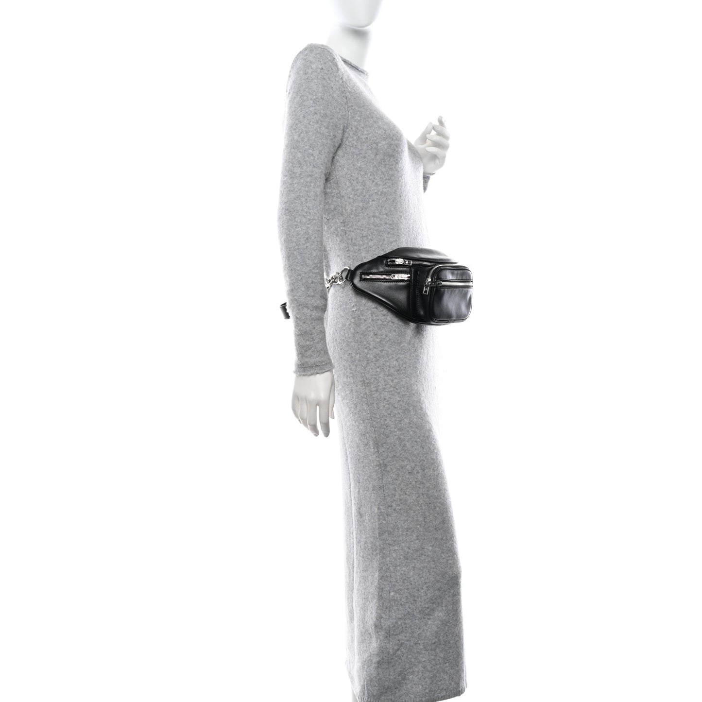 Lambskin Attica Belt Bag Black