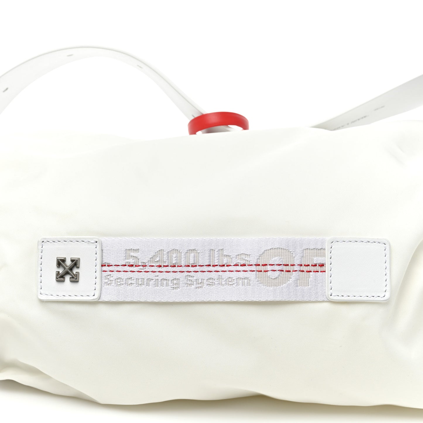 Nylon Convertible Bum Bag Bag White