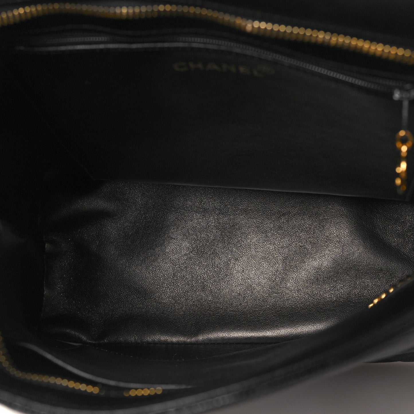 Caviar Quilted Medallion Tote Black