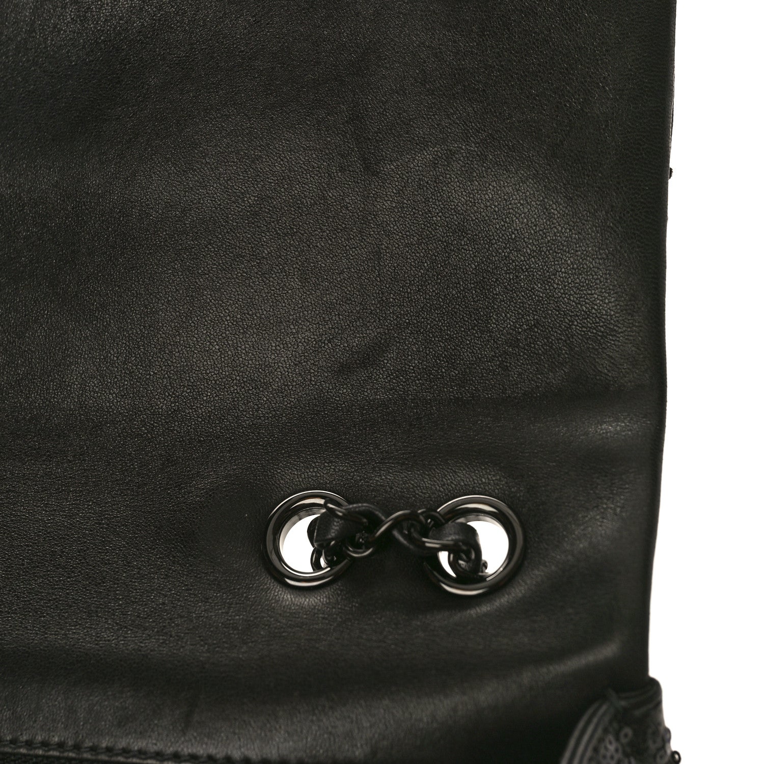 Chanel Sequin Lambskin Medium Moonlight on Water Flap Black 10 of 10