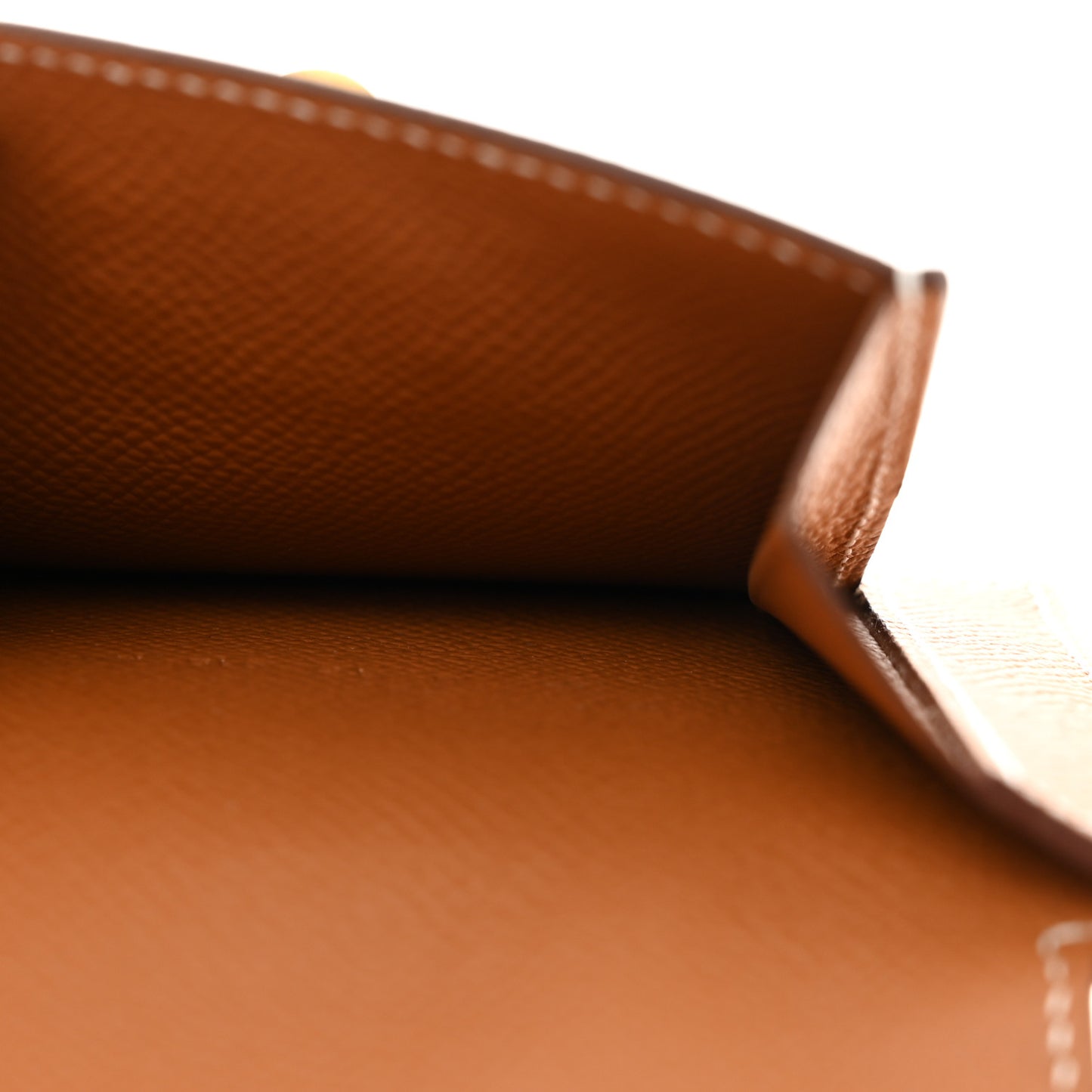 Epsom Kelly Pocket Compact Wallet Gold
