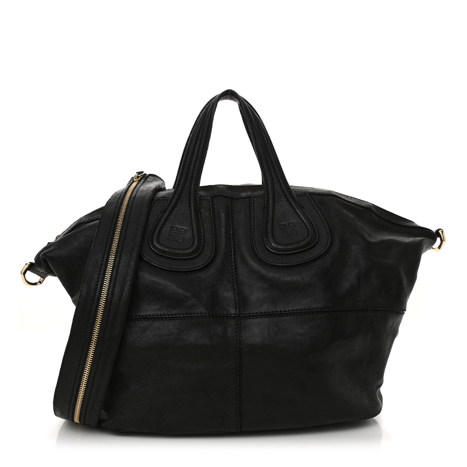 Givenchy Waxy Grained Calfskin Medium Nightingale Black 1 of 17