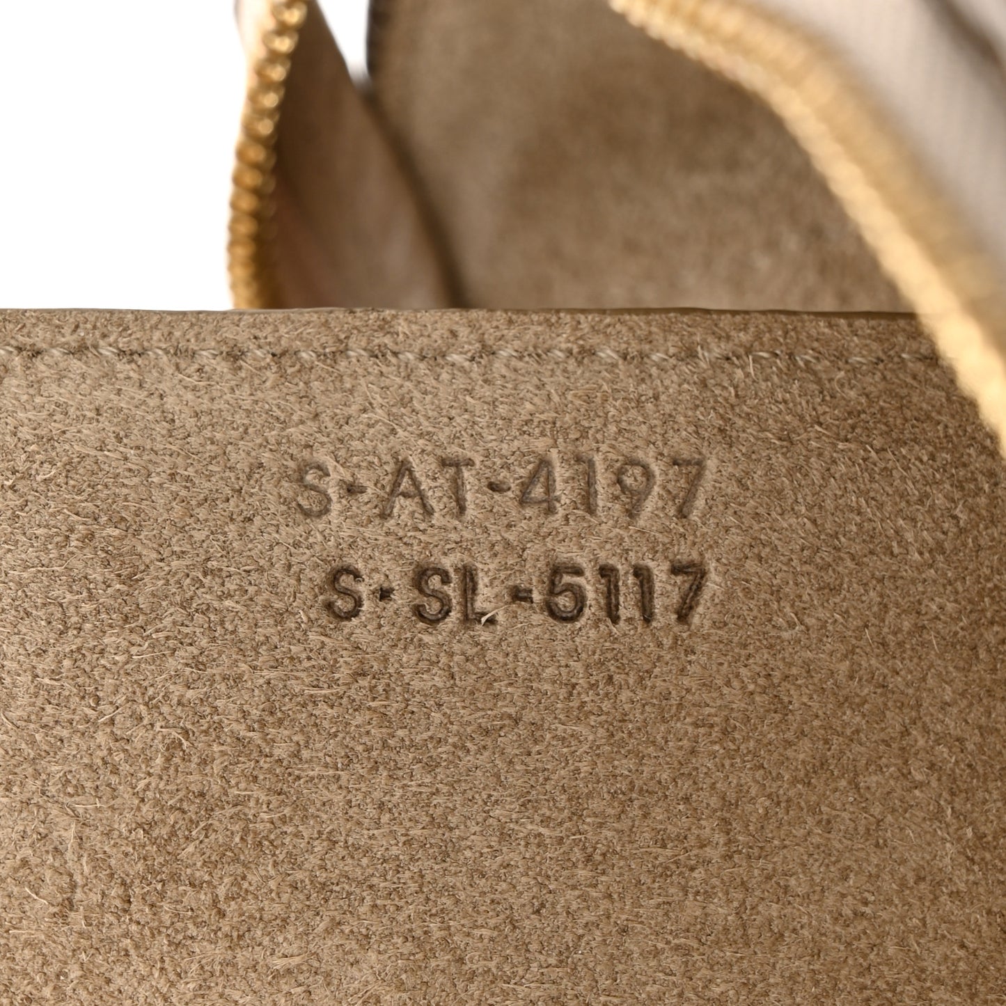Grained Calfskin Micro Belt Bag Light Taupe