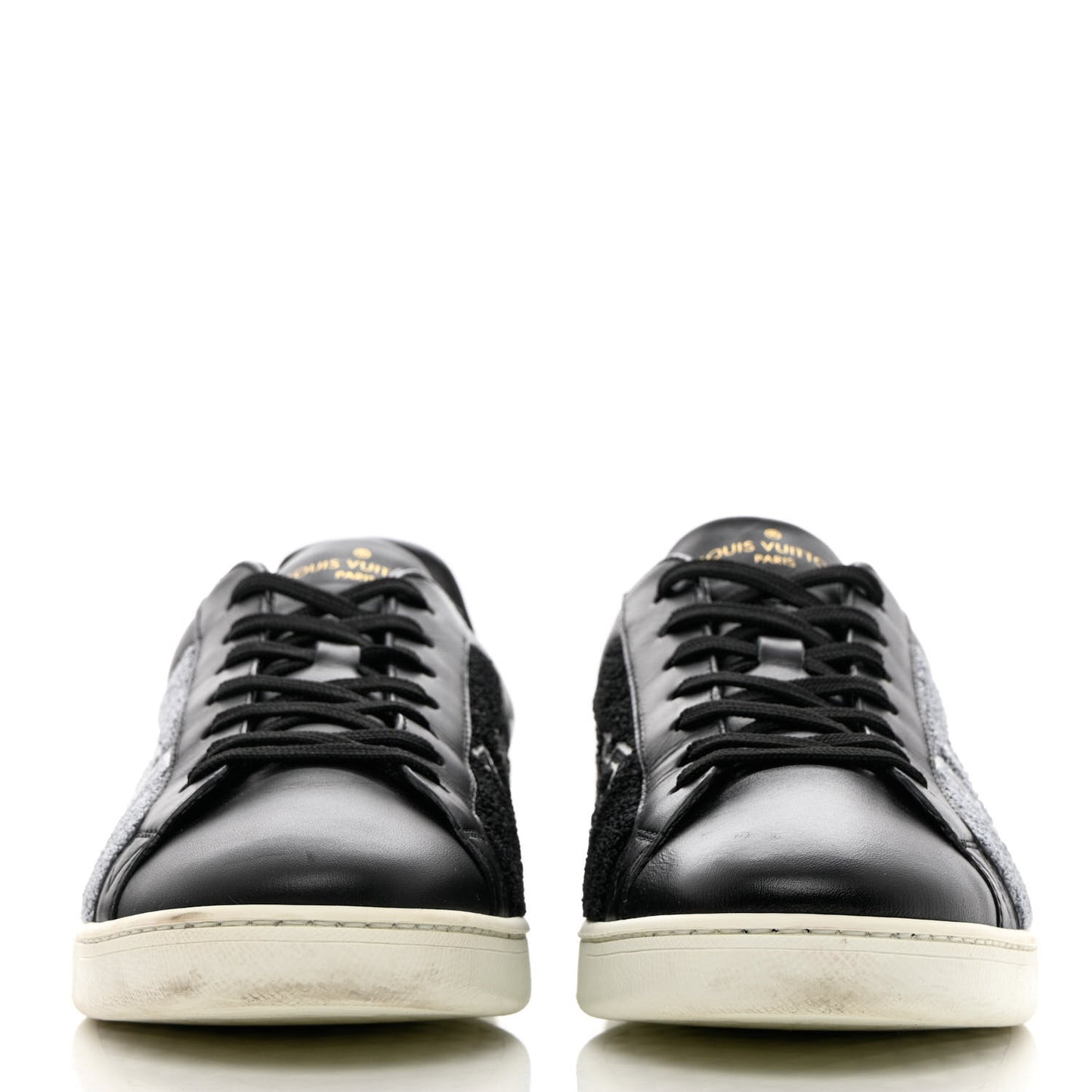 Calfskin Luxembourg Sneakers 8 Black Grey