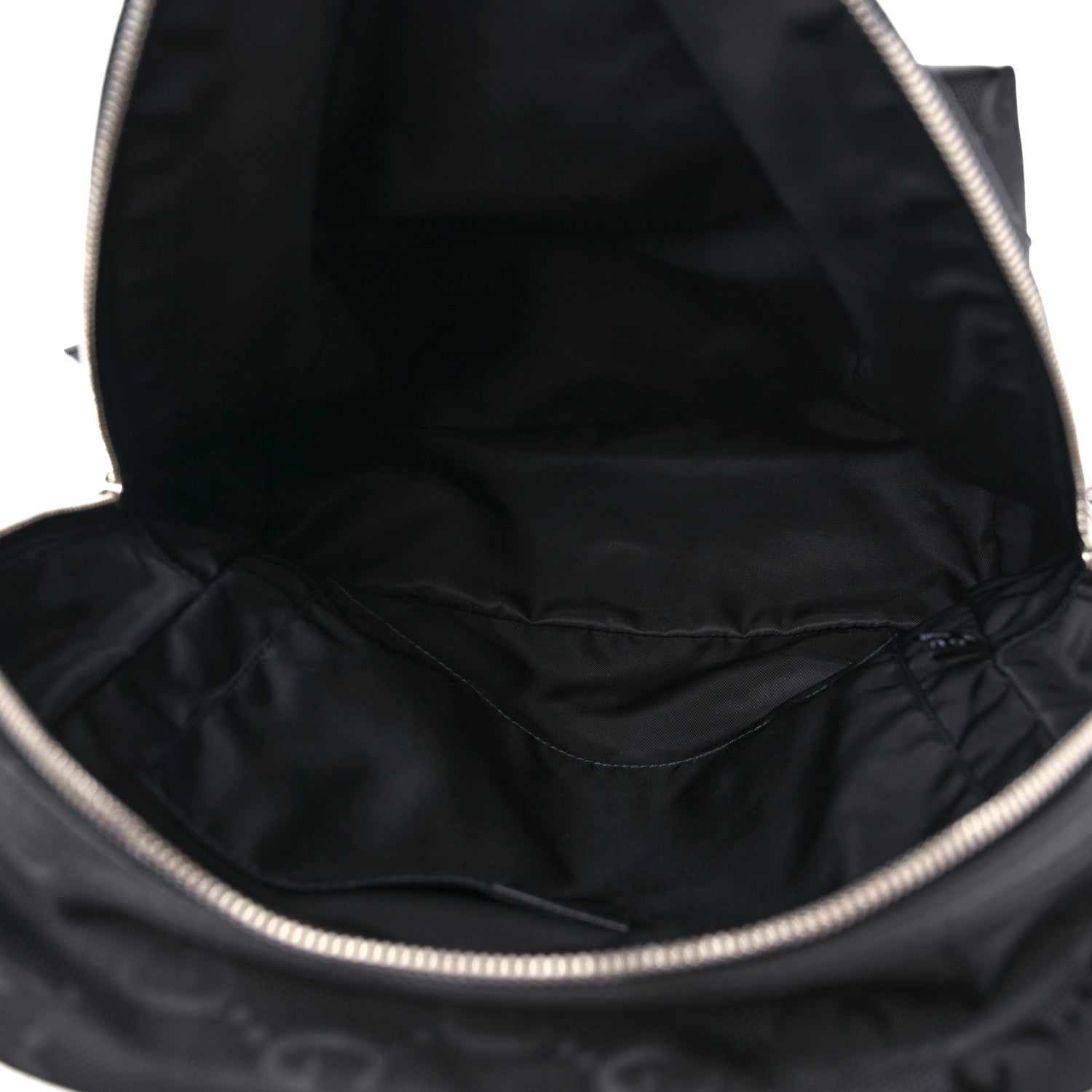 Gucci Econyl Nylon Monogram Off The Grid Backpack Black 5 of 9