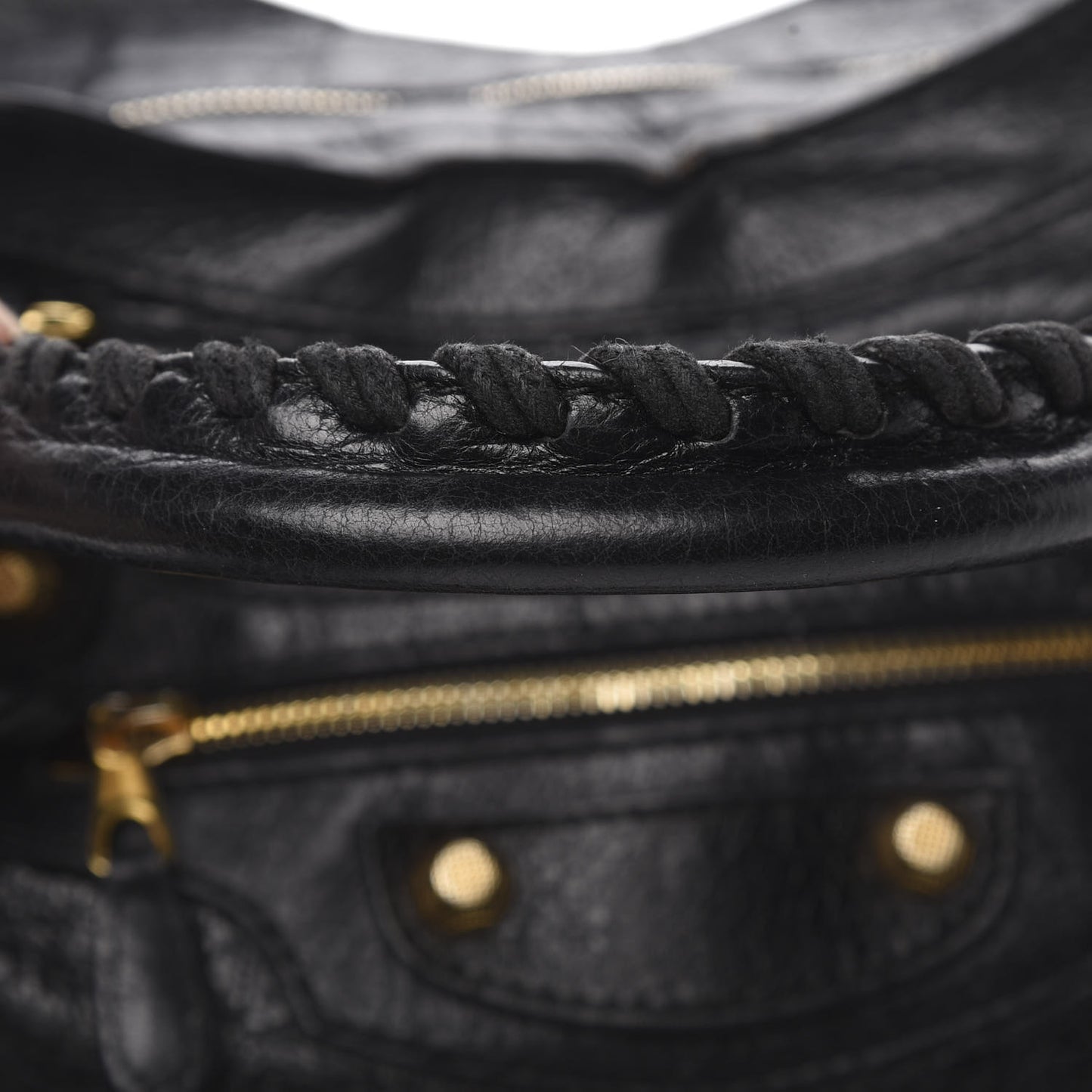 Agneau Giant 12 Gold Hardware City Black
