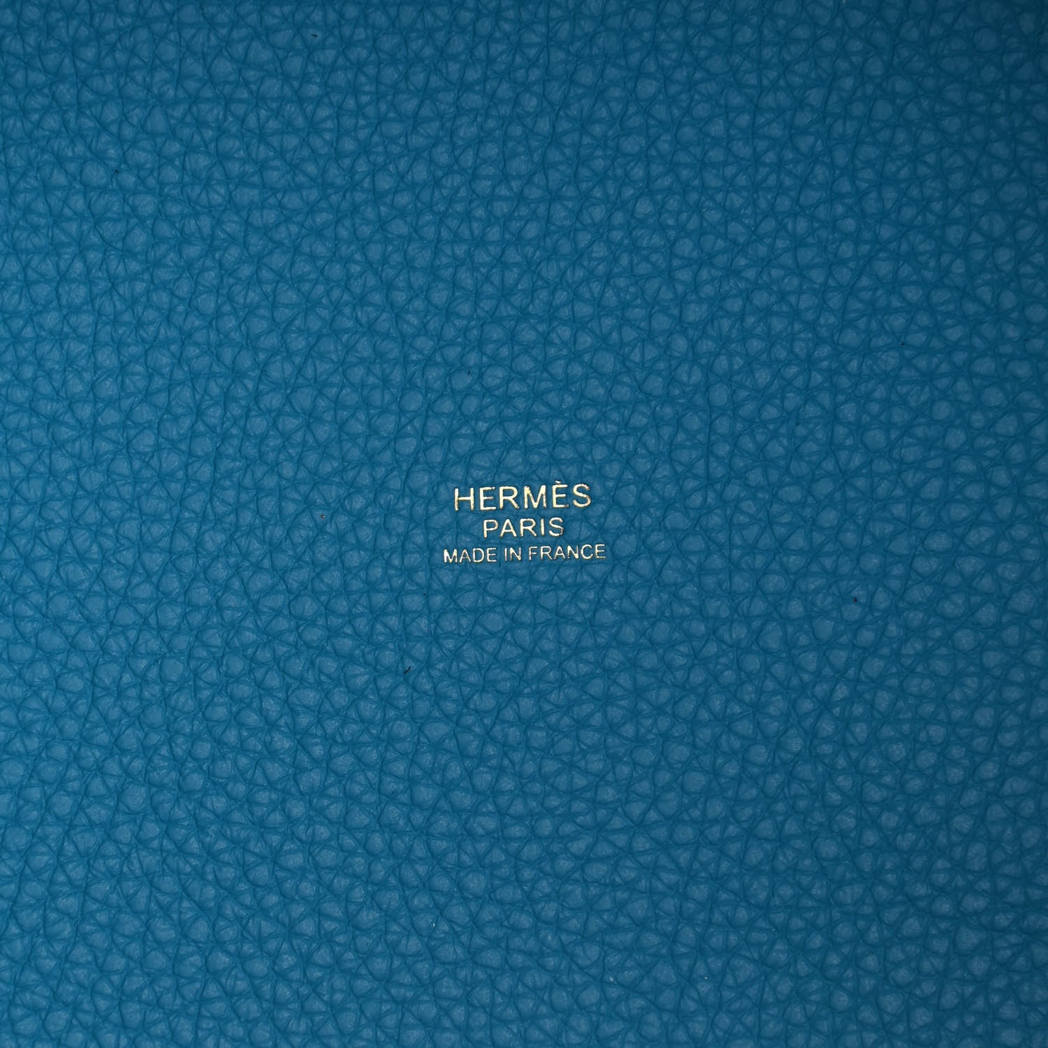 Hermes Taurillon Clemence Casaque Picotin Lock 22 MM Bleu Nuit Black Blue Frida 6 of 10