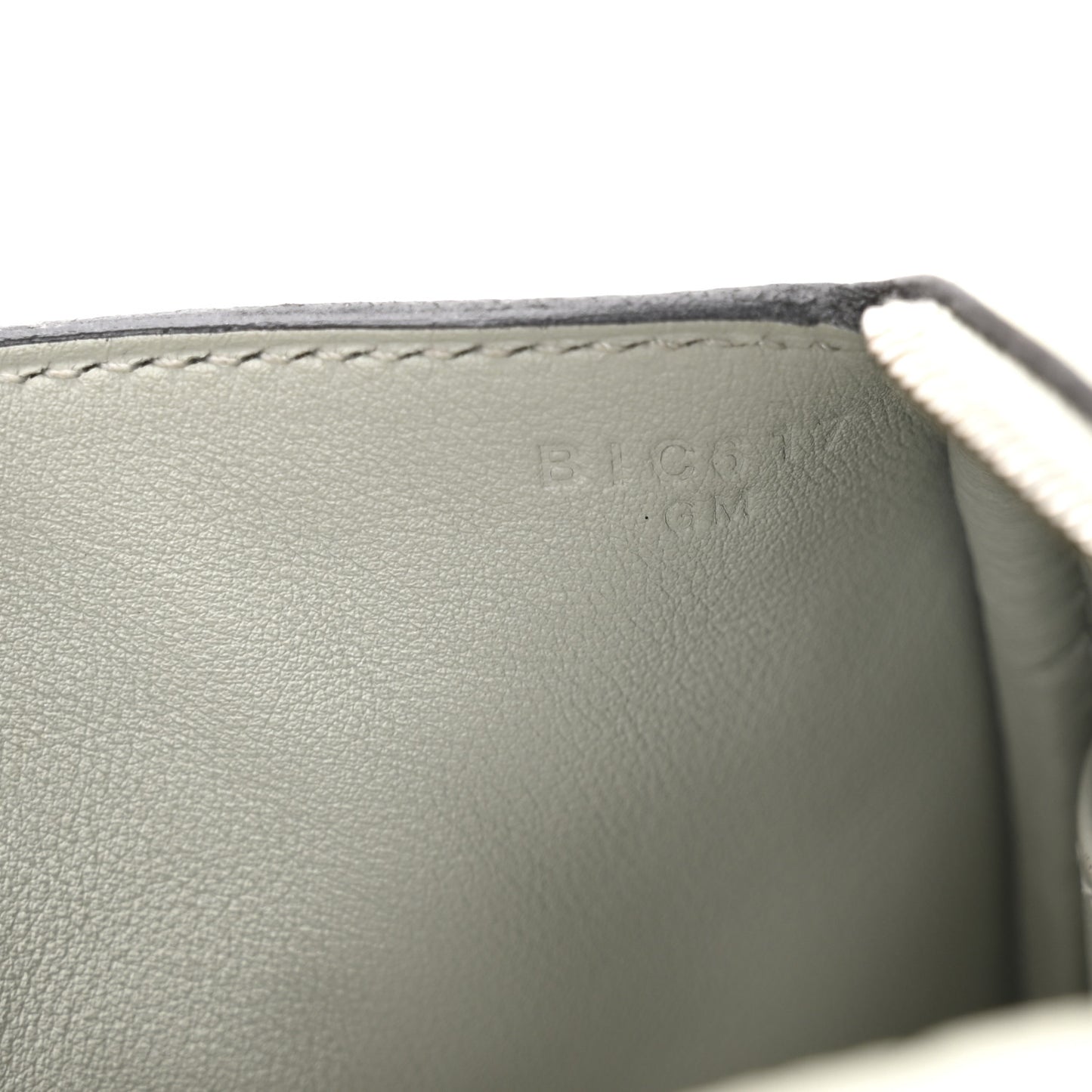 Taurillon Clemence Mini Lindy 20 Gris Neve