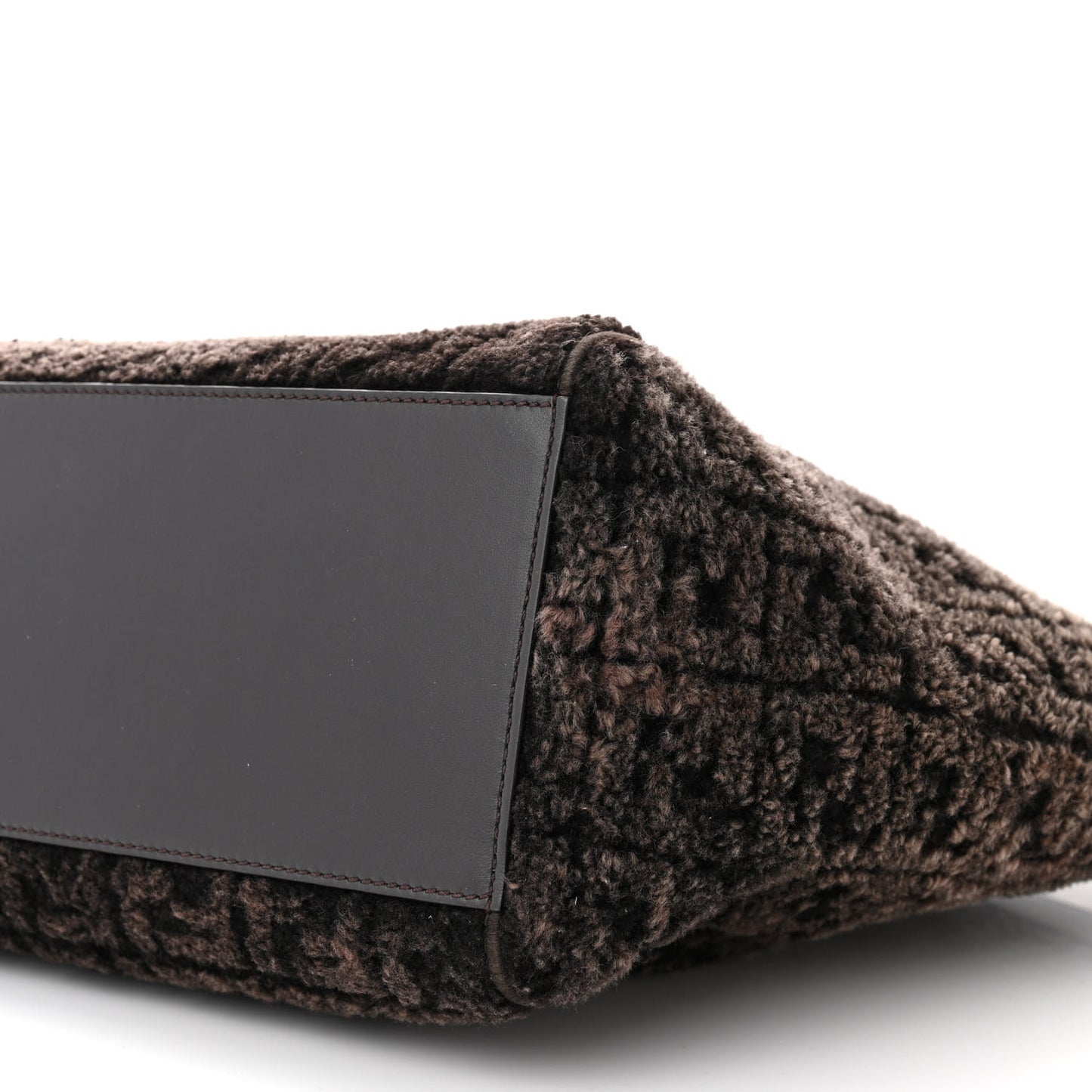 Sheepskin FF 1974 Large Fendi Origami Brown