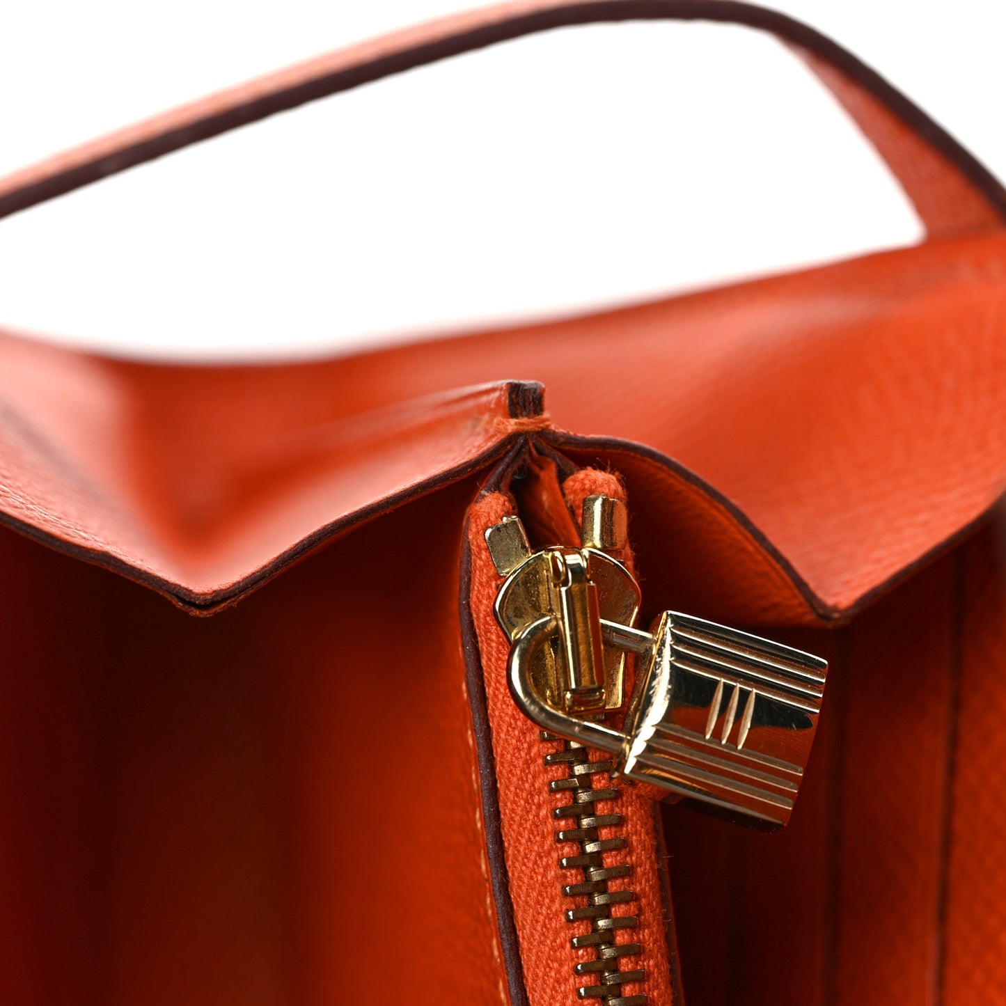 Epsom Kelly Longue Wallet Orange