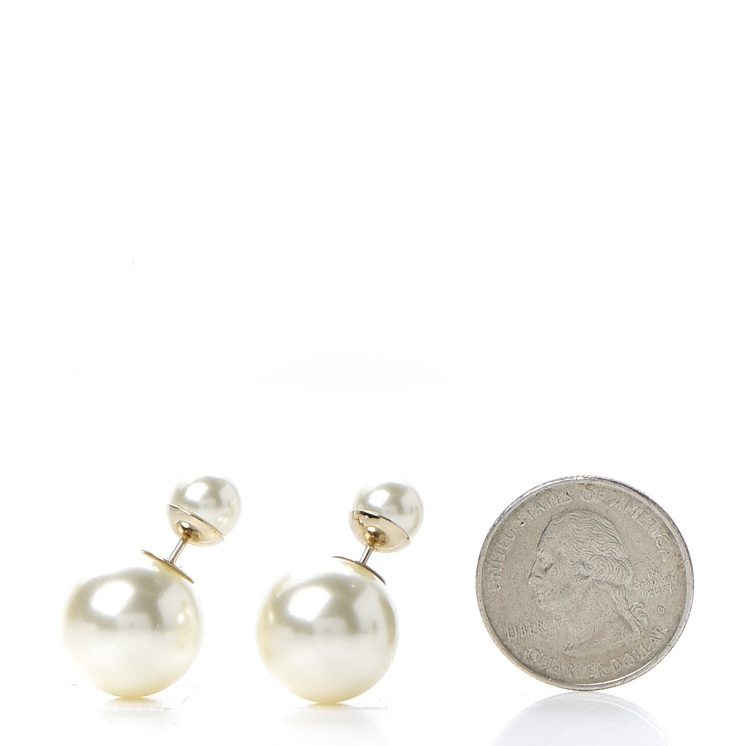 Christian Dior Pearl Mise En Dior Tribal Earrings 2 of 5