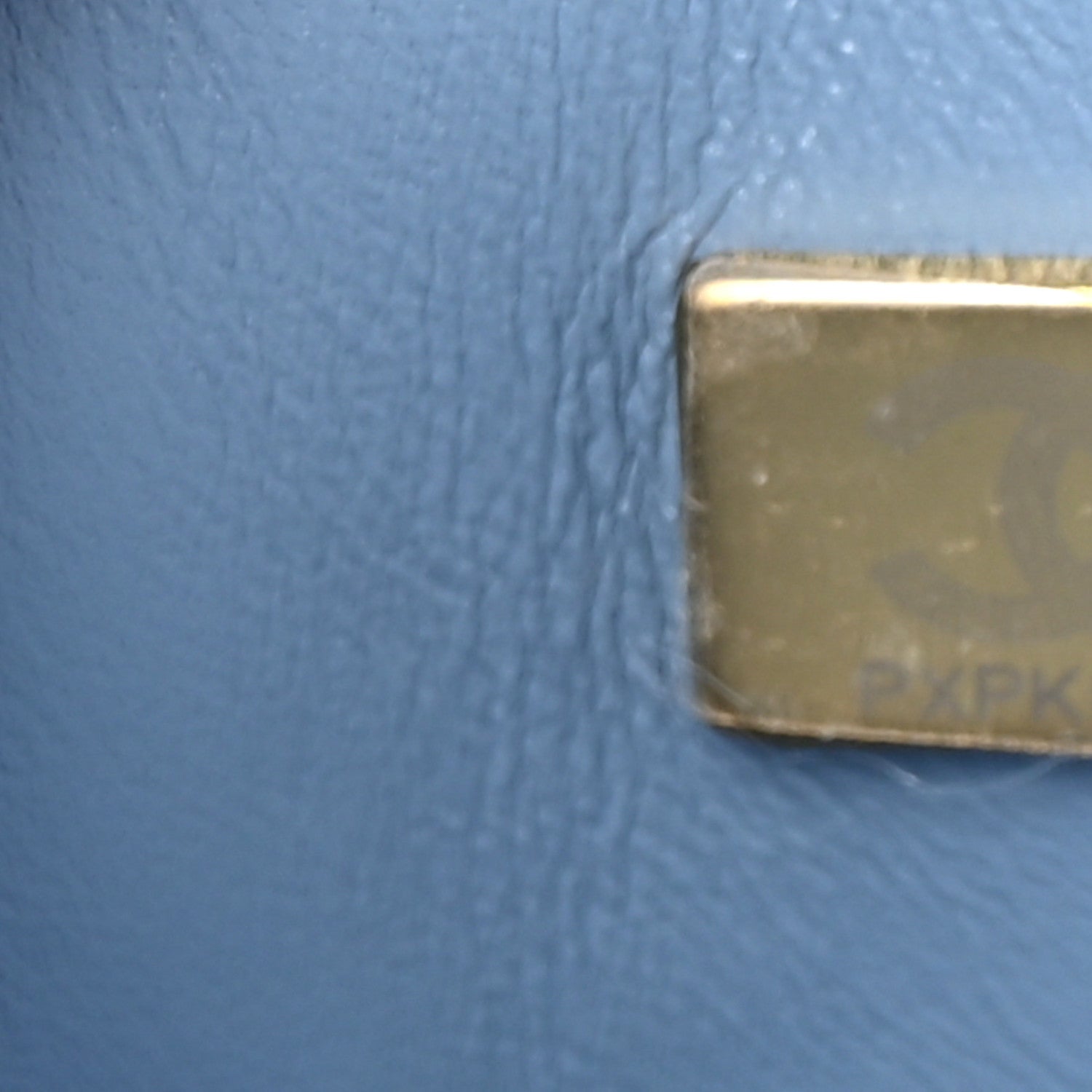 Chanel Printed Denim Quilted Medium Double Flap Light Blue 7 of 10