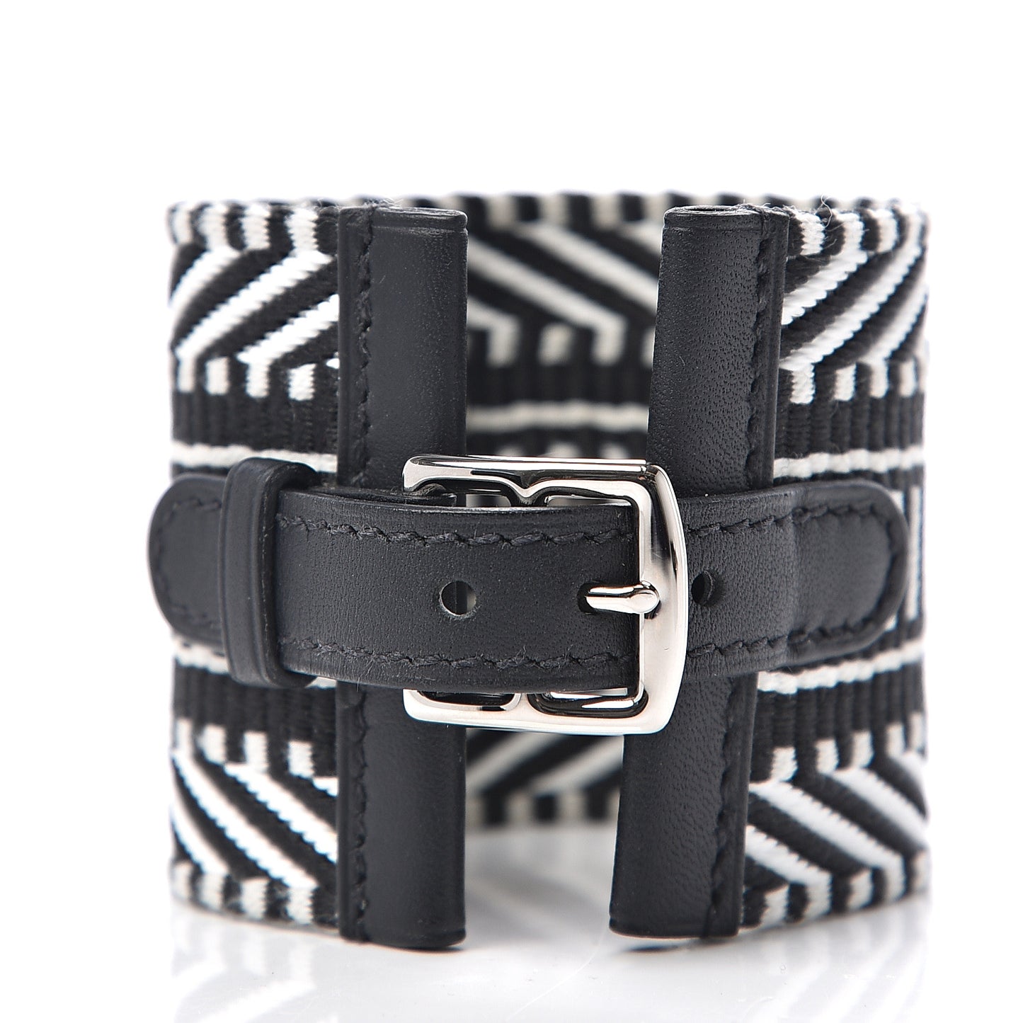 Toile Sombrero CDC Bracelet T2 Ecru Black