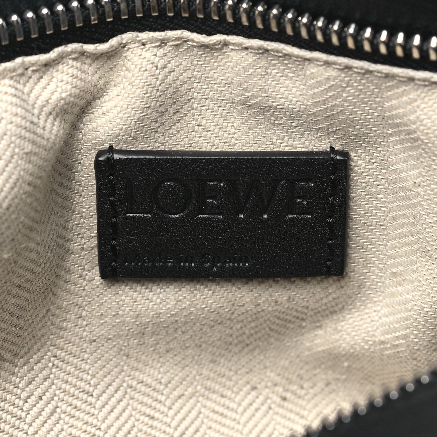 Loewe Calfskin Small Puzzle Bag Black 6 of 9