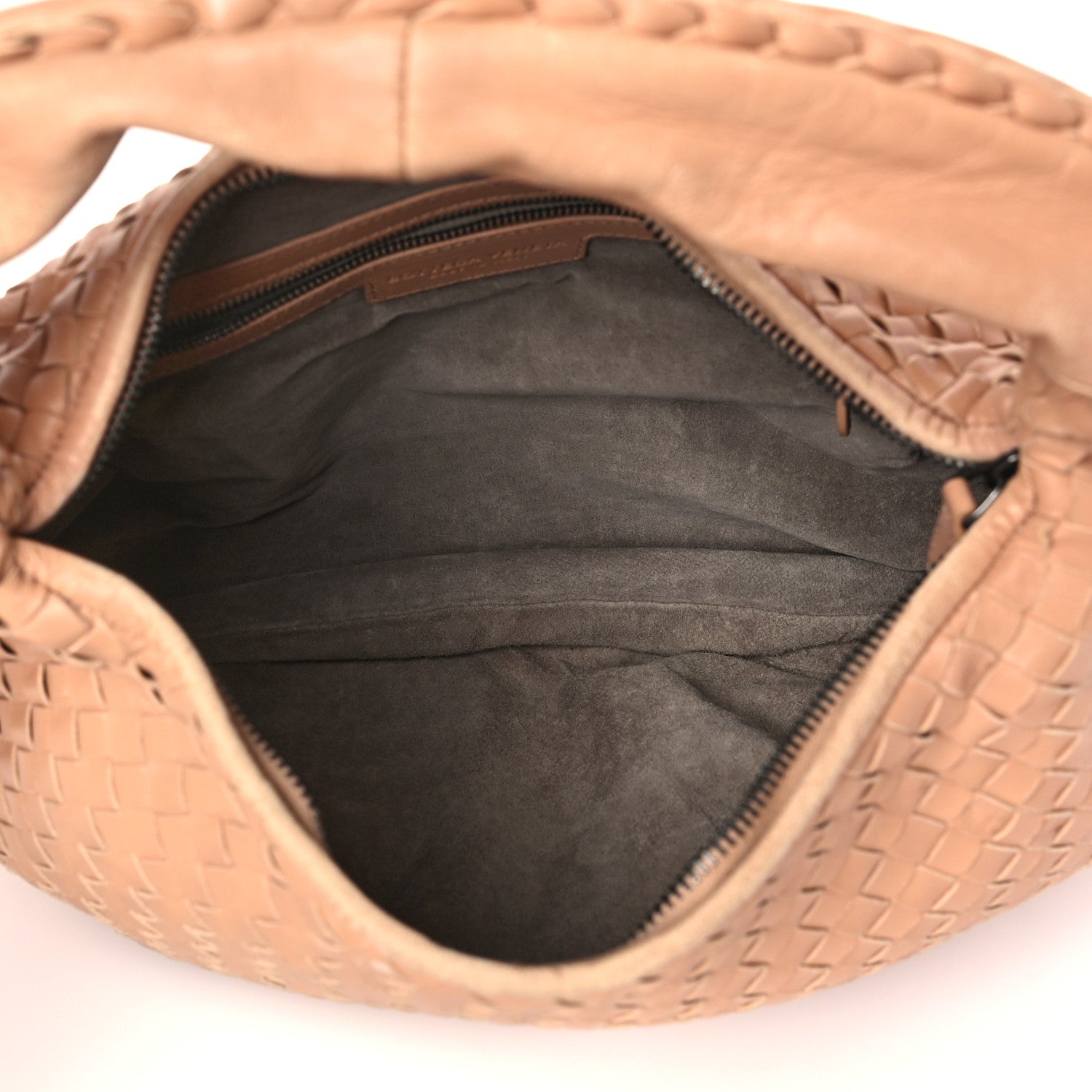 Bottega Veneta Nappa Intrecciato Medium Belly Veneta Hobo Camel 5 of 15
