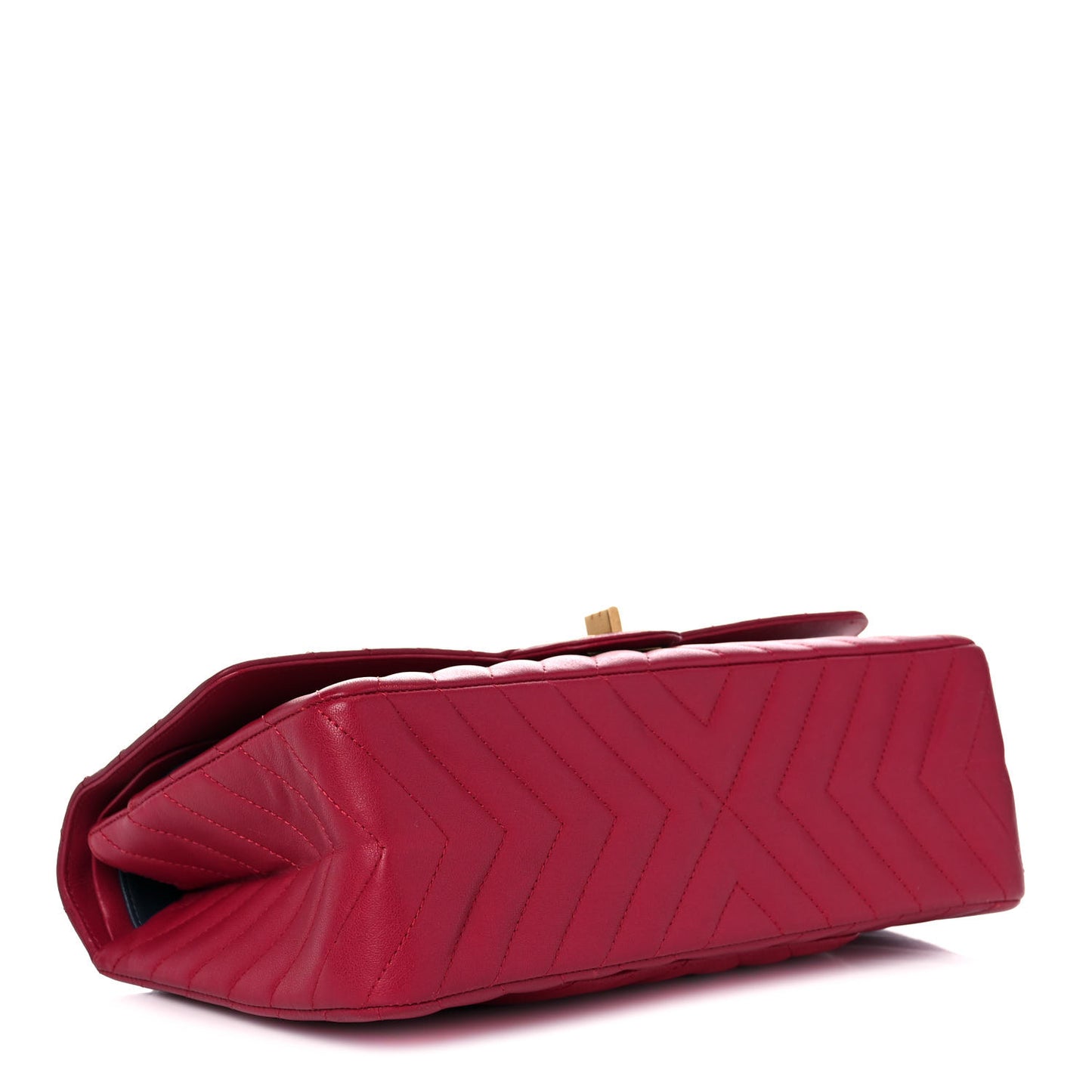 Sheepskin Chevron Quilted 2.55 Reissue 226 Flap Dark Pink