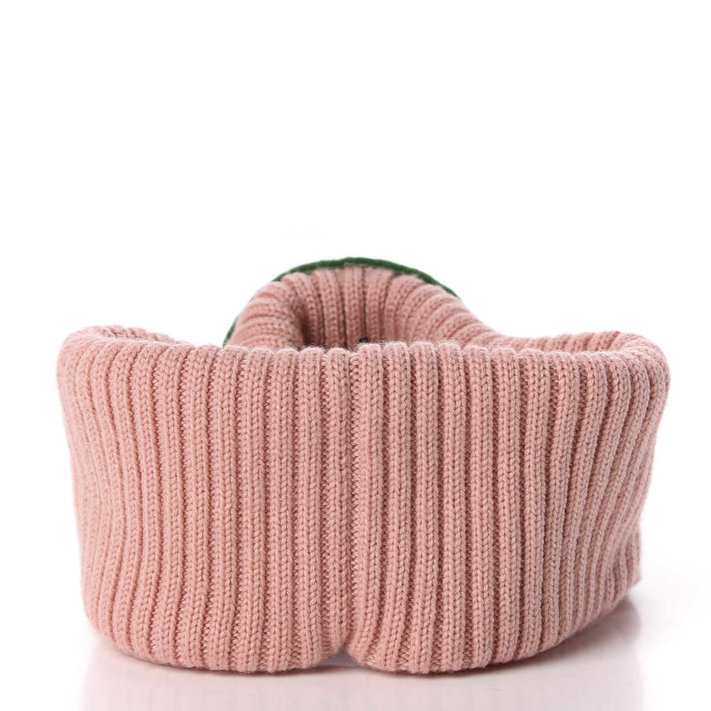 Wool Interlocking G Patch Visor M Pink