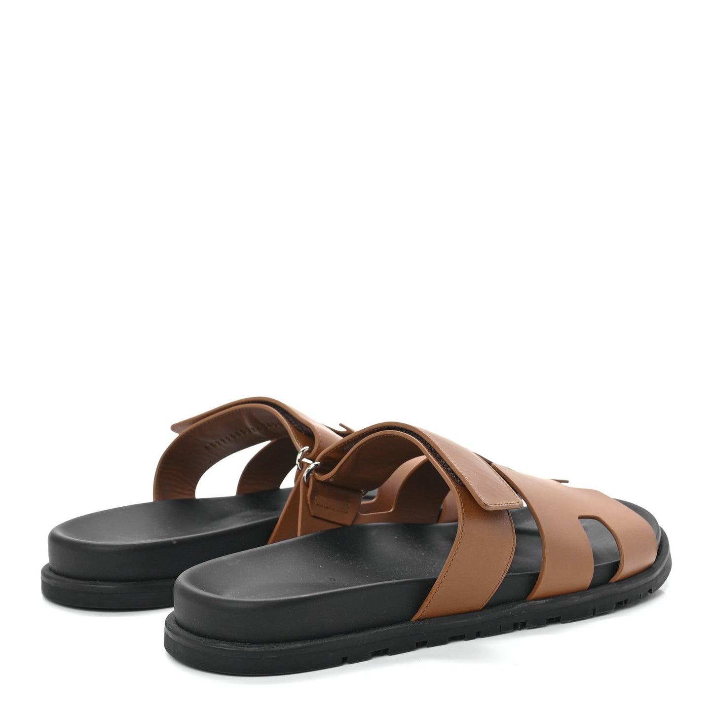 Calfskin Mens Chypre Sandals 43 Naturel