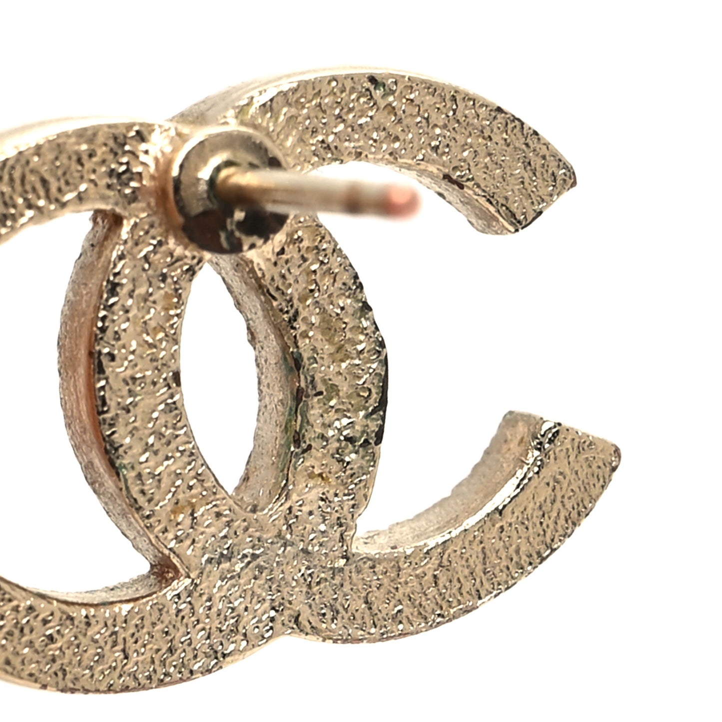 Crystal CC Earrings Gold