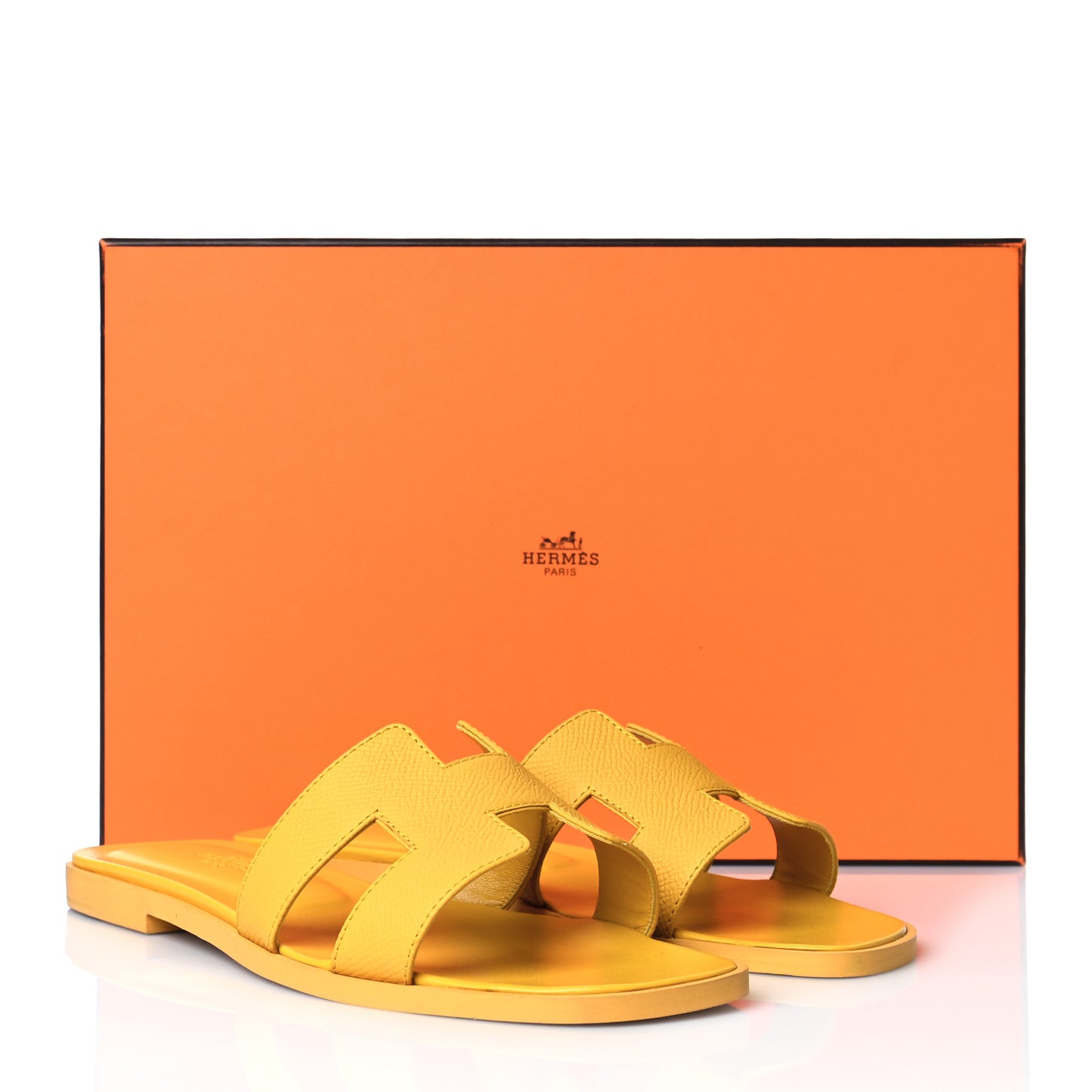 Epsom Oran Sandals 37.5 Jaune Sable