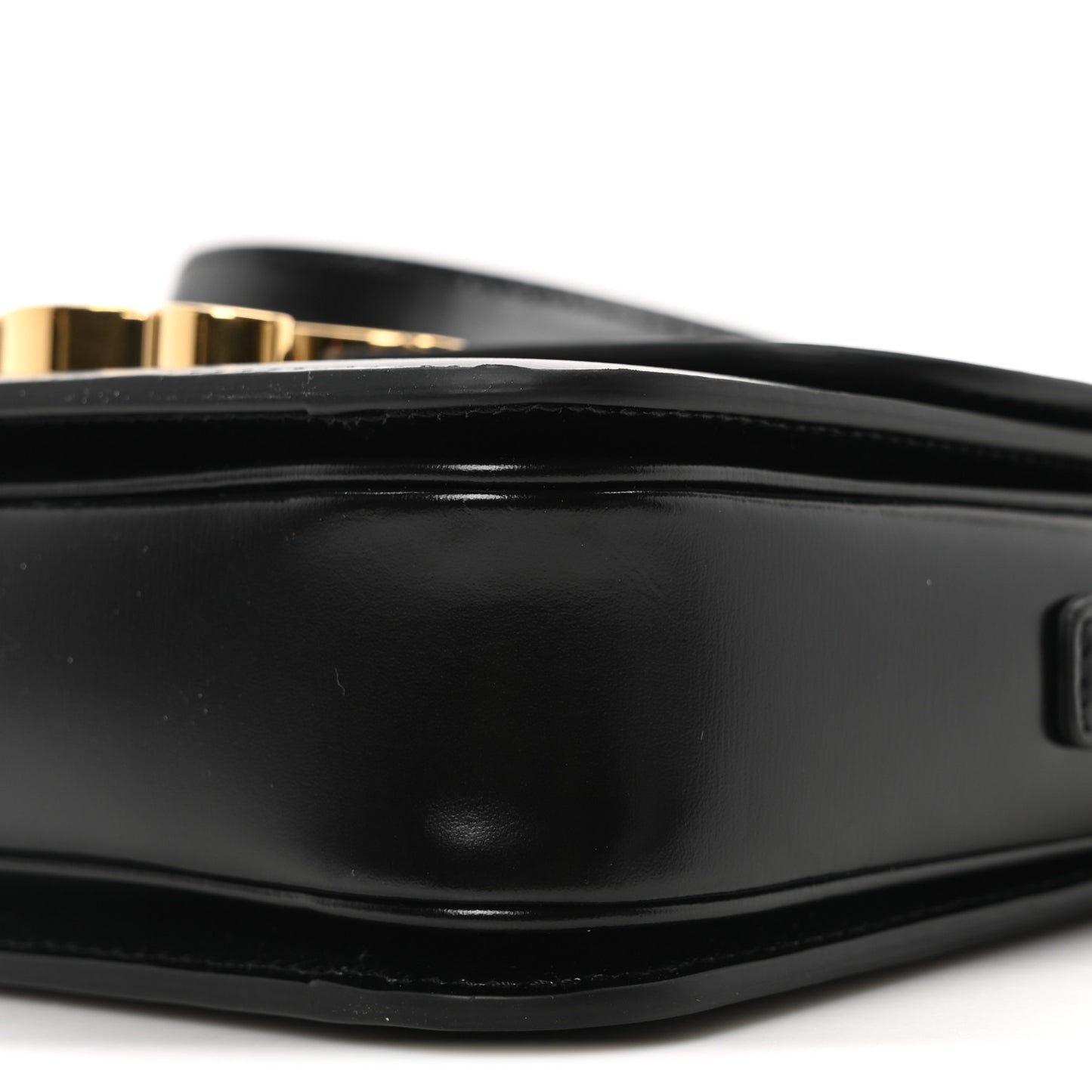 Shiny Calfskin Teen Triomphe Black
