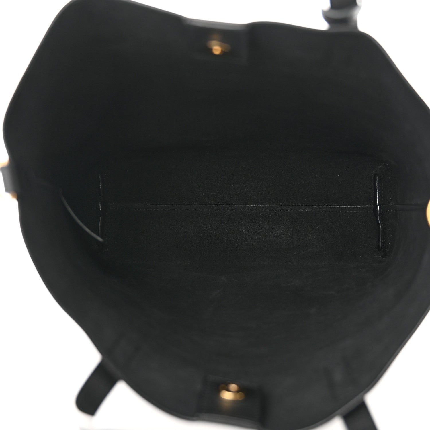 Saint Laurent Calfskin Toy Shopping Tote Black 5 of 12