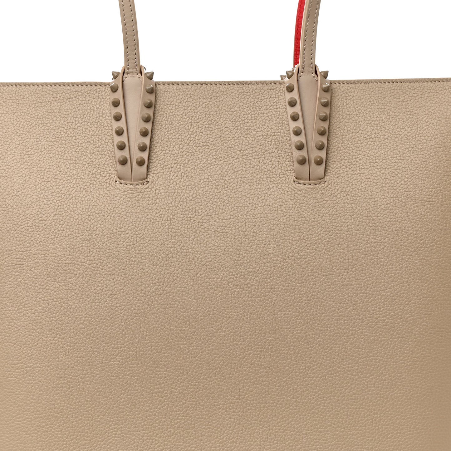 Calfskin Empire Spikes Cabata Tote Saharienne