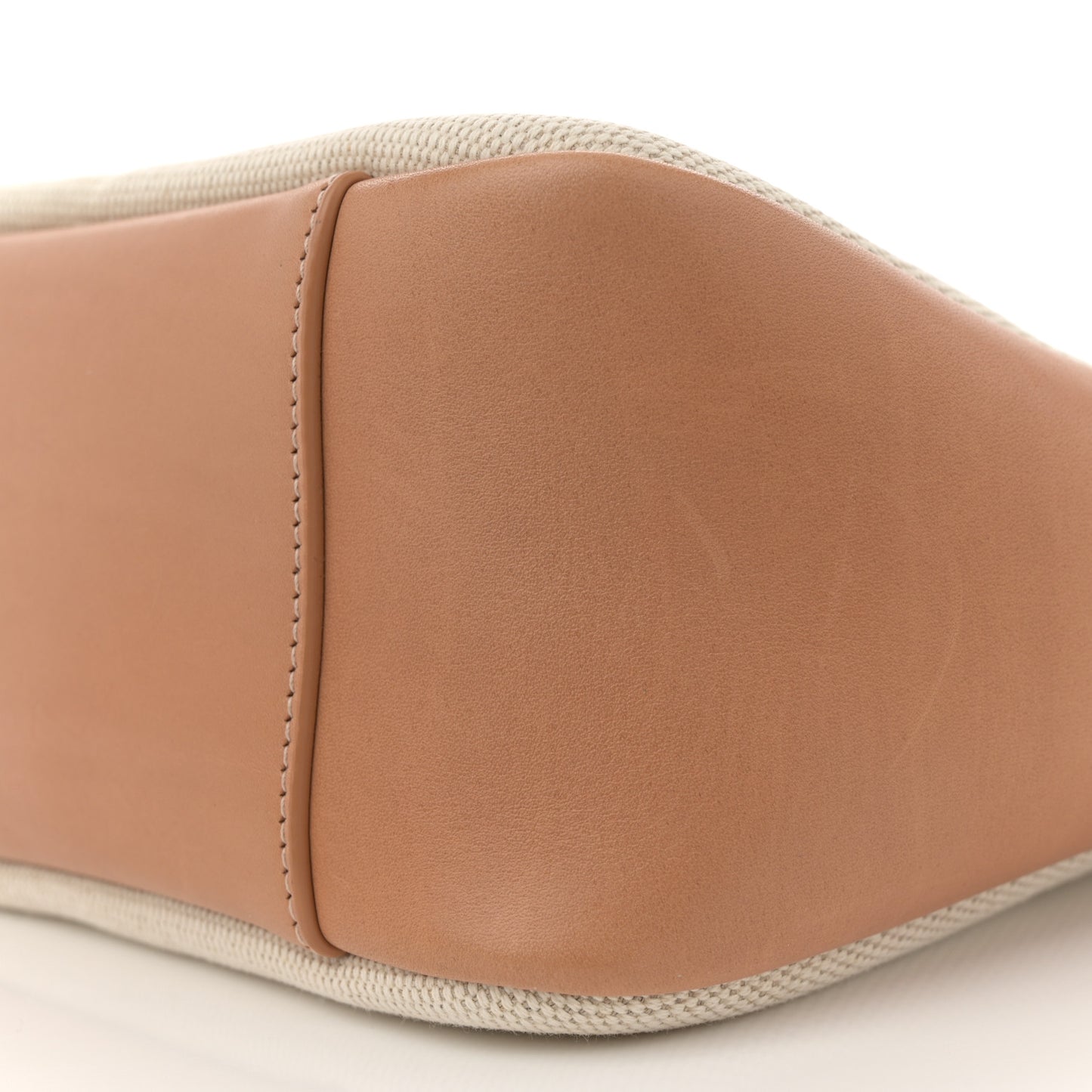 Smooth Calfskin Canvas Small Le 5 A 7 Soft Hobo Natural Tan