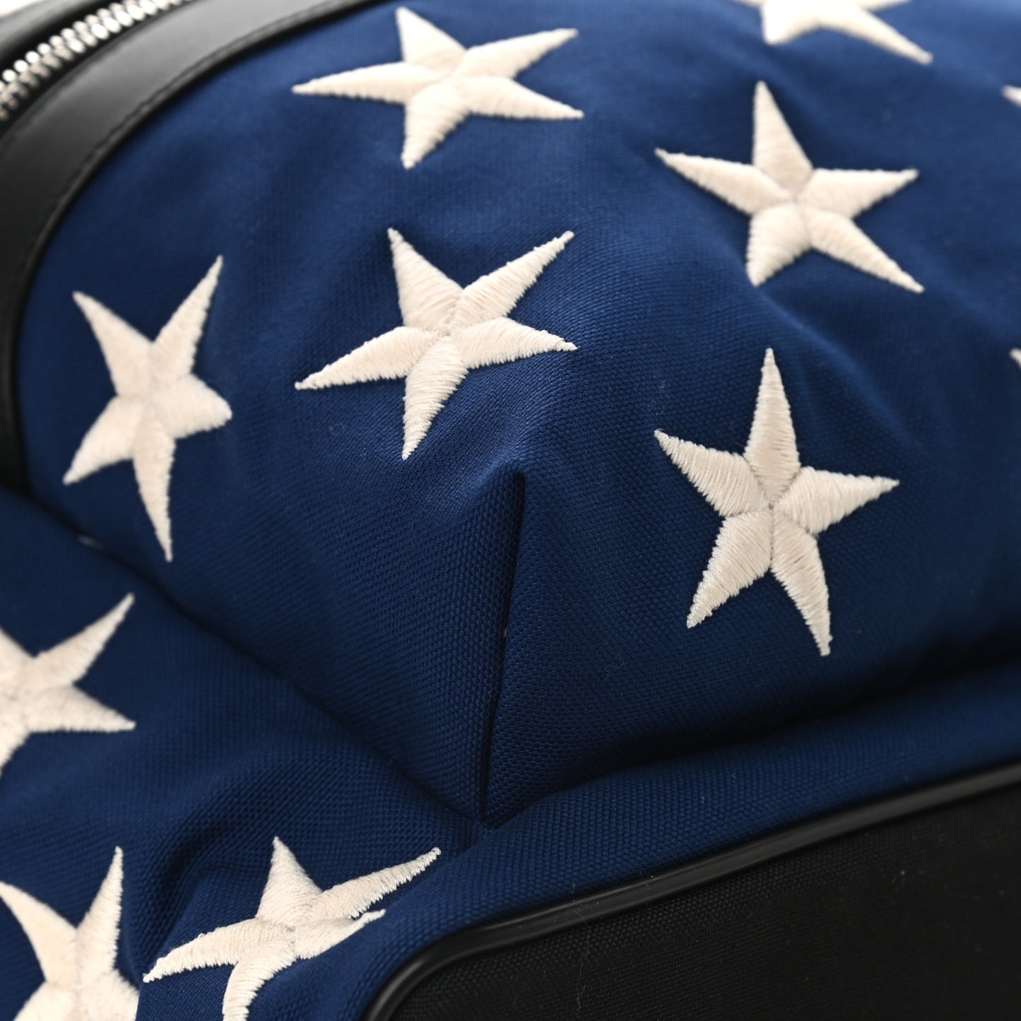 Canvas American Flag Backpack Red White Blue