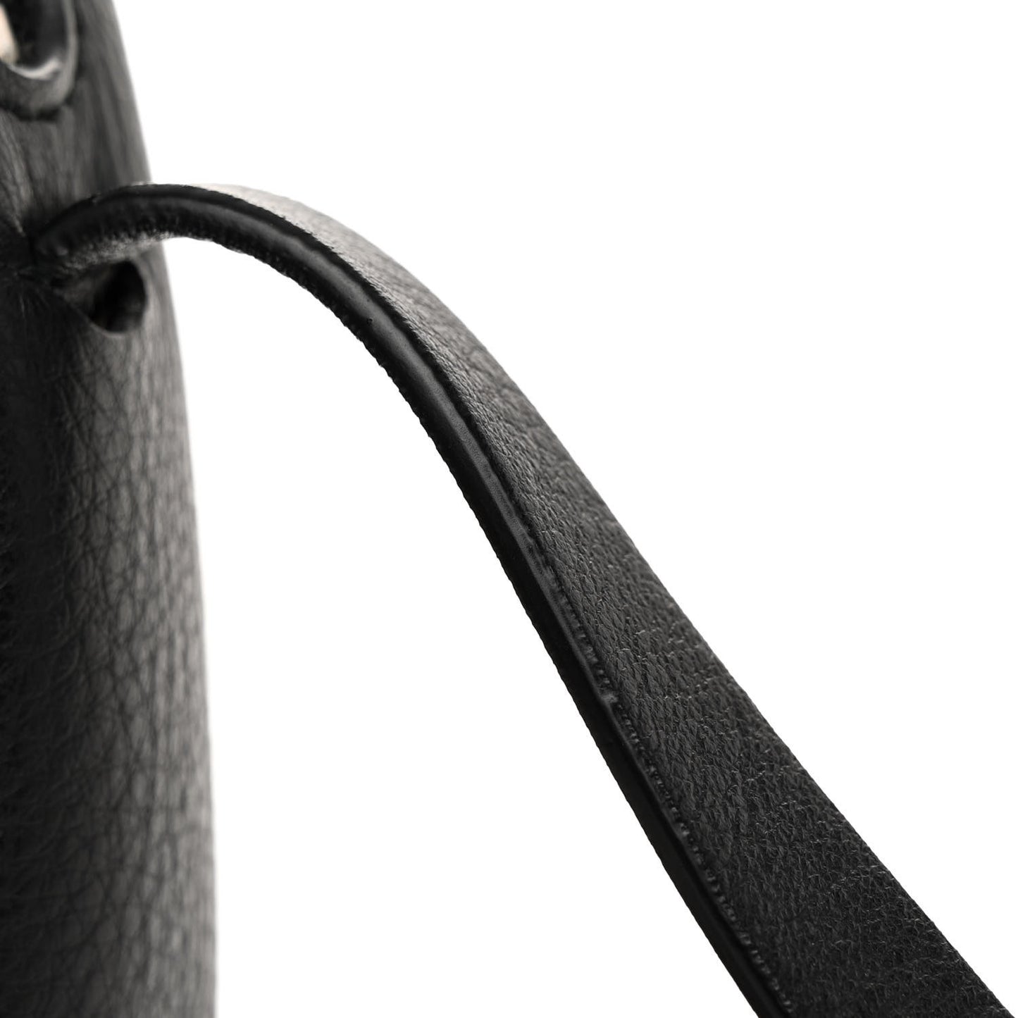 Calfskin Logo XS Everyday Camera Bag Black