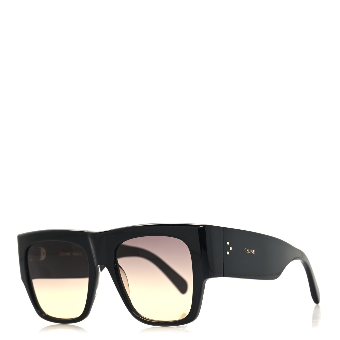 Acetate Rectangular Sunglasses CL4056IN Black